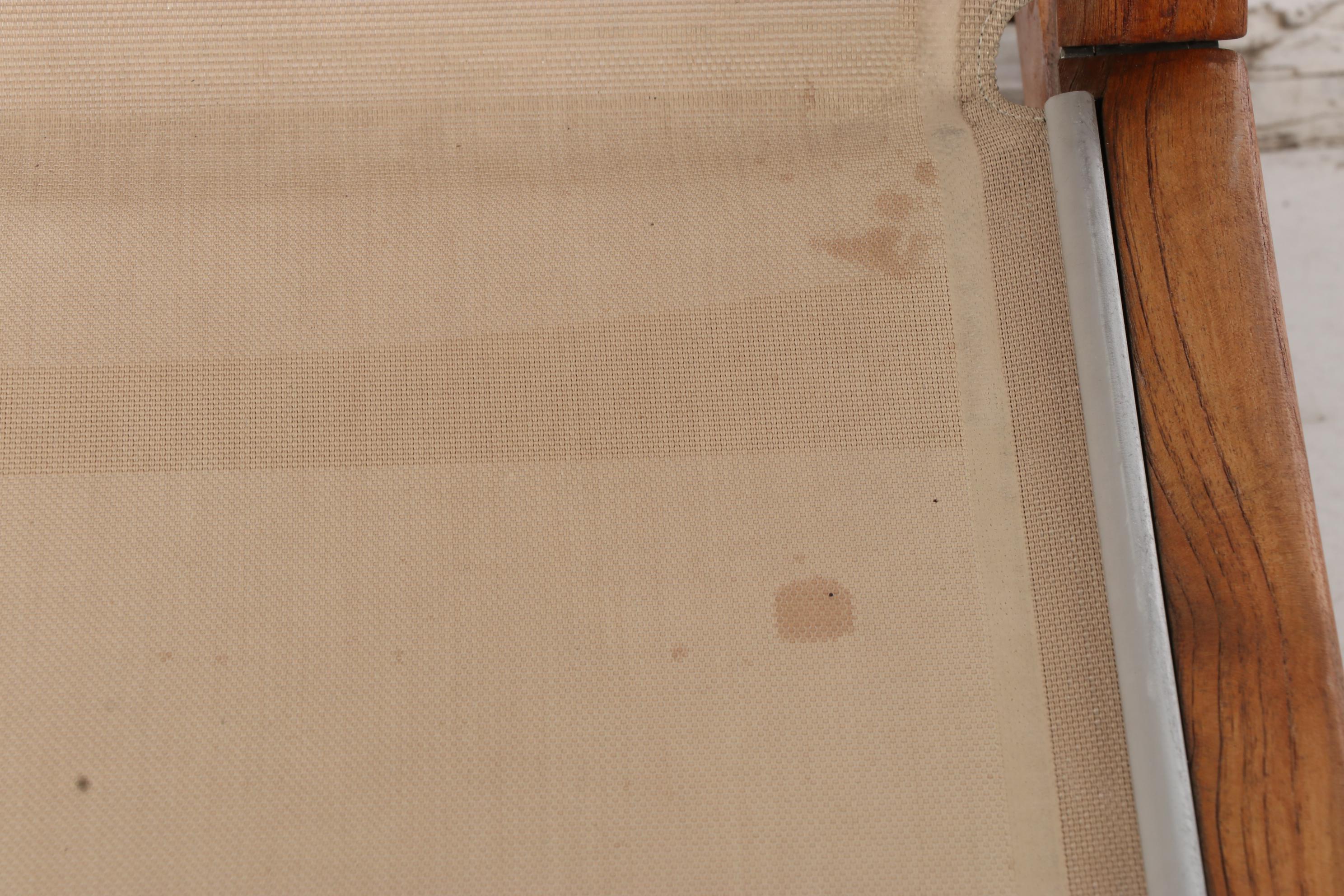 Kingsley Bate "St. Tropez" Contemporary Teak Patio Chaise Lounges