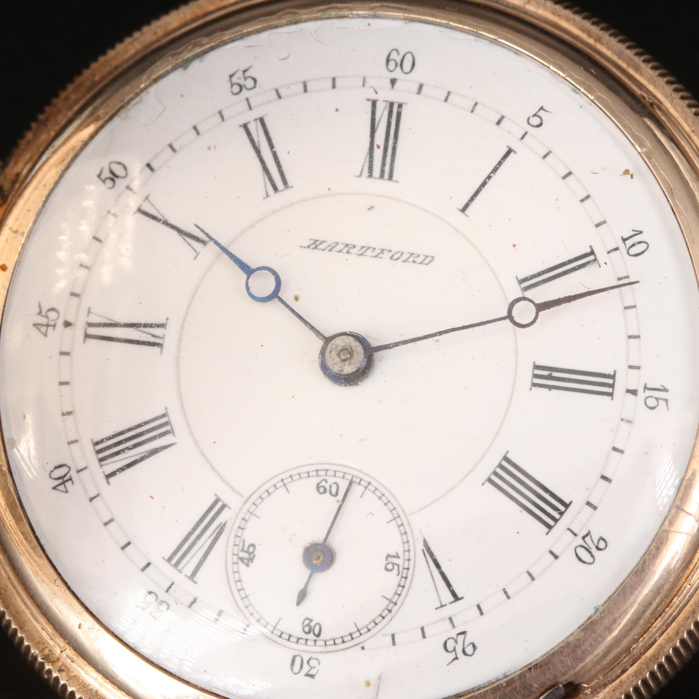 "Swiss Fake" Hartford Pocket Watch