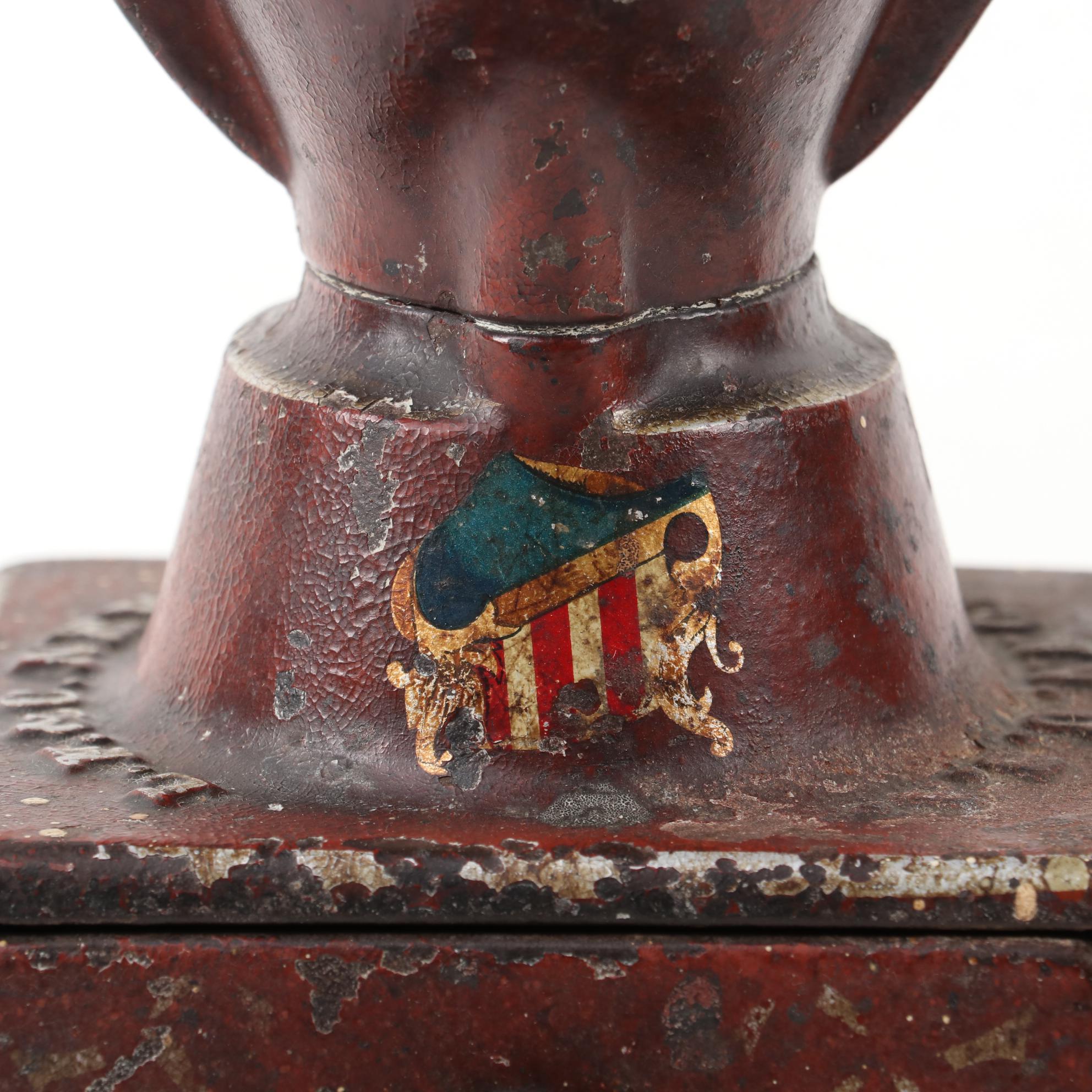 Landers Frary & Clark Cast Iron Coffee Grinder Mill, circa 1905