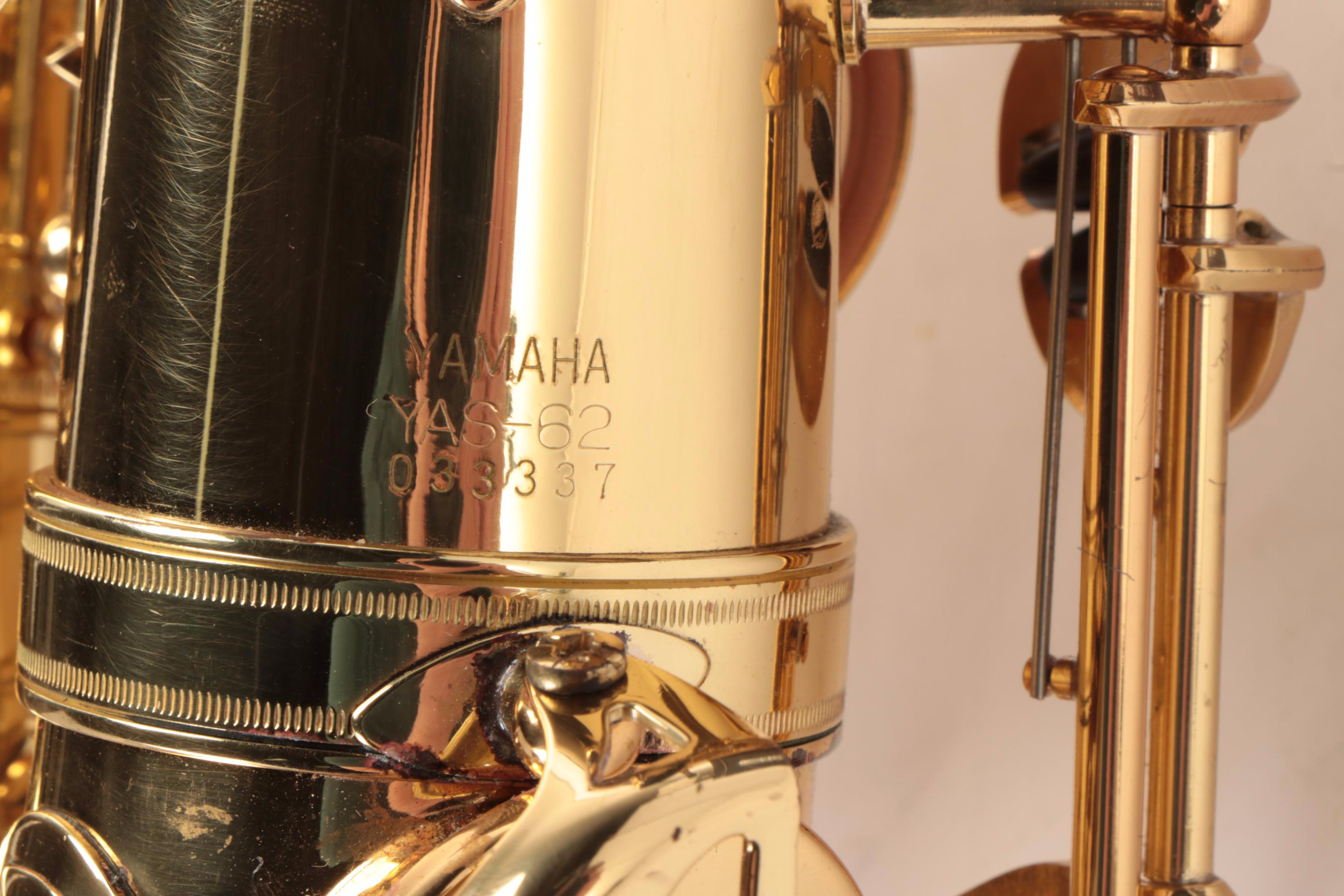 Yamaha YAS-62 Eb Alto Saxophone with Case