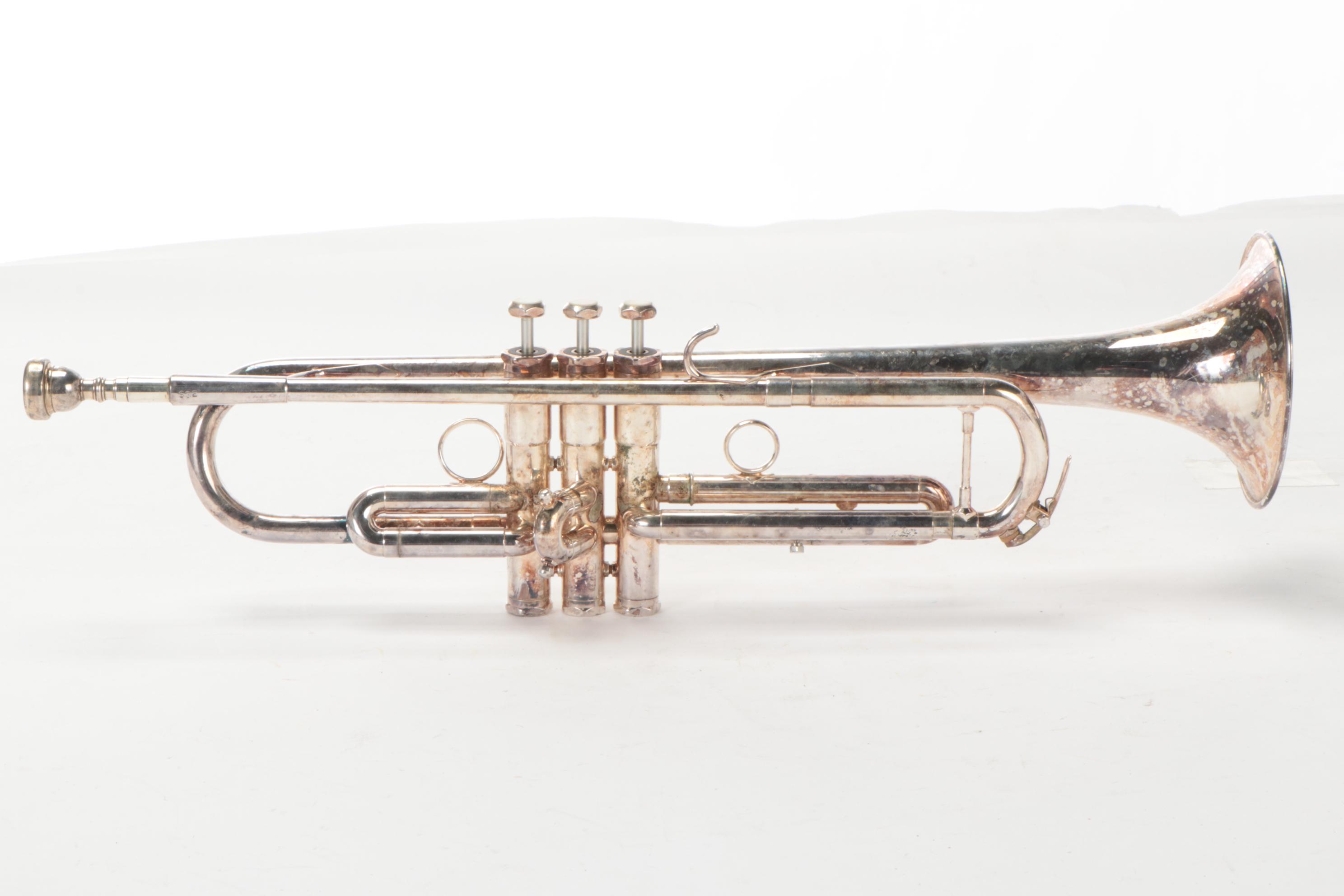 Schilke S32 Silver Plate Bb Trumpet with Case, Mute, and Mouthpieces