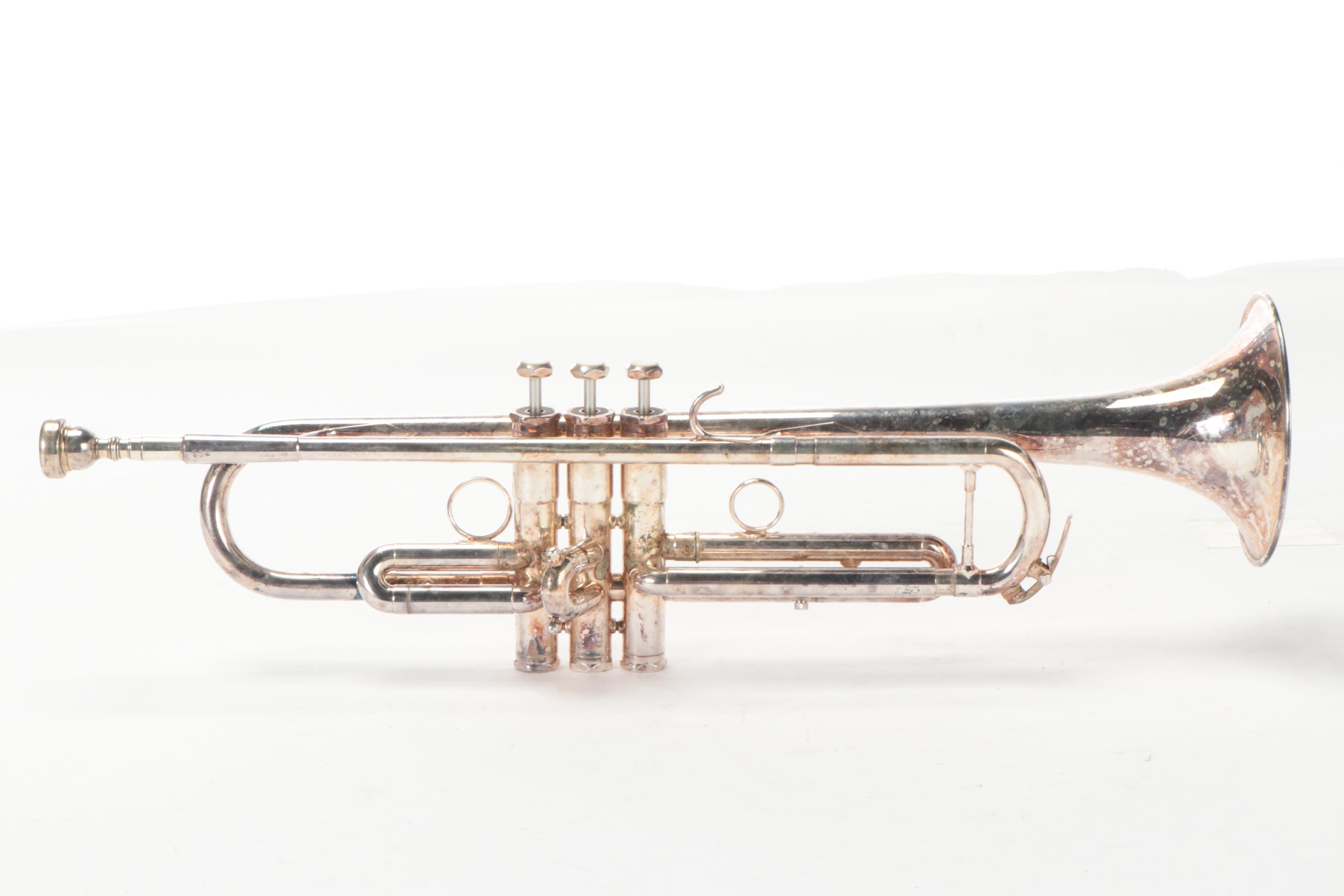 Schilke S32 Silver Plate Bb Trumpet with Case, Mute, and Mouthpieces