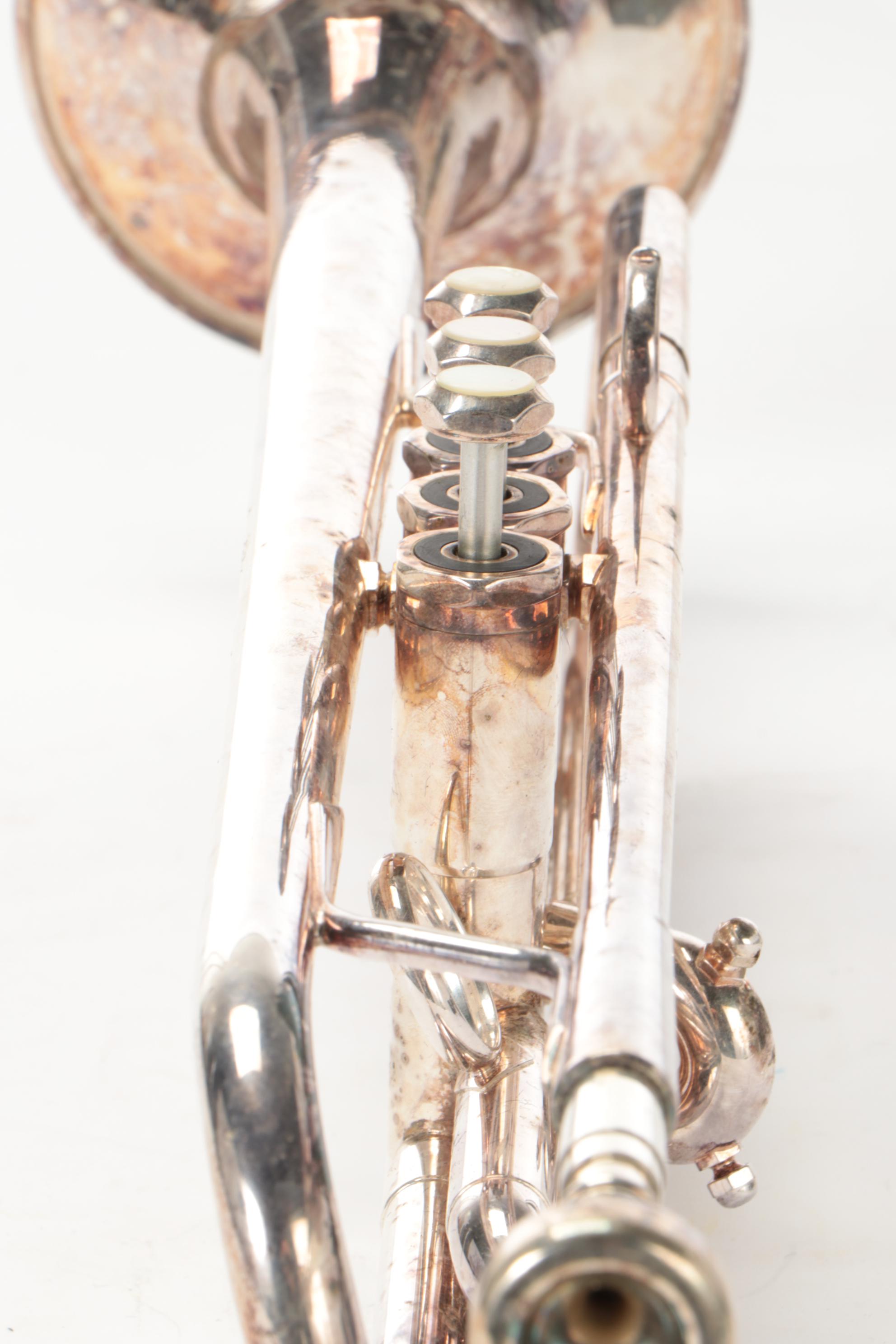 Schilke S32 Silver Plate Bb Trumpet with Case, Mute, and Mouthpieces