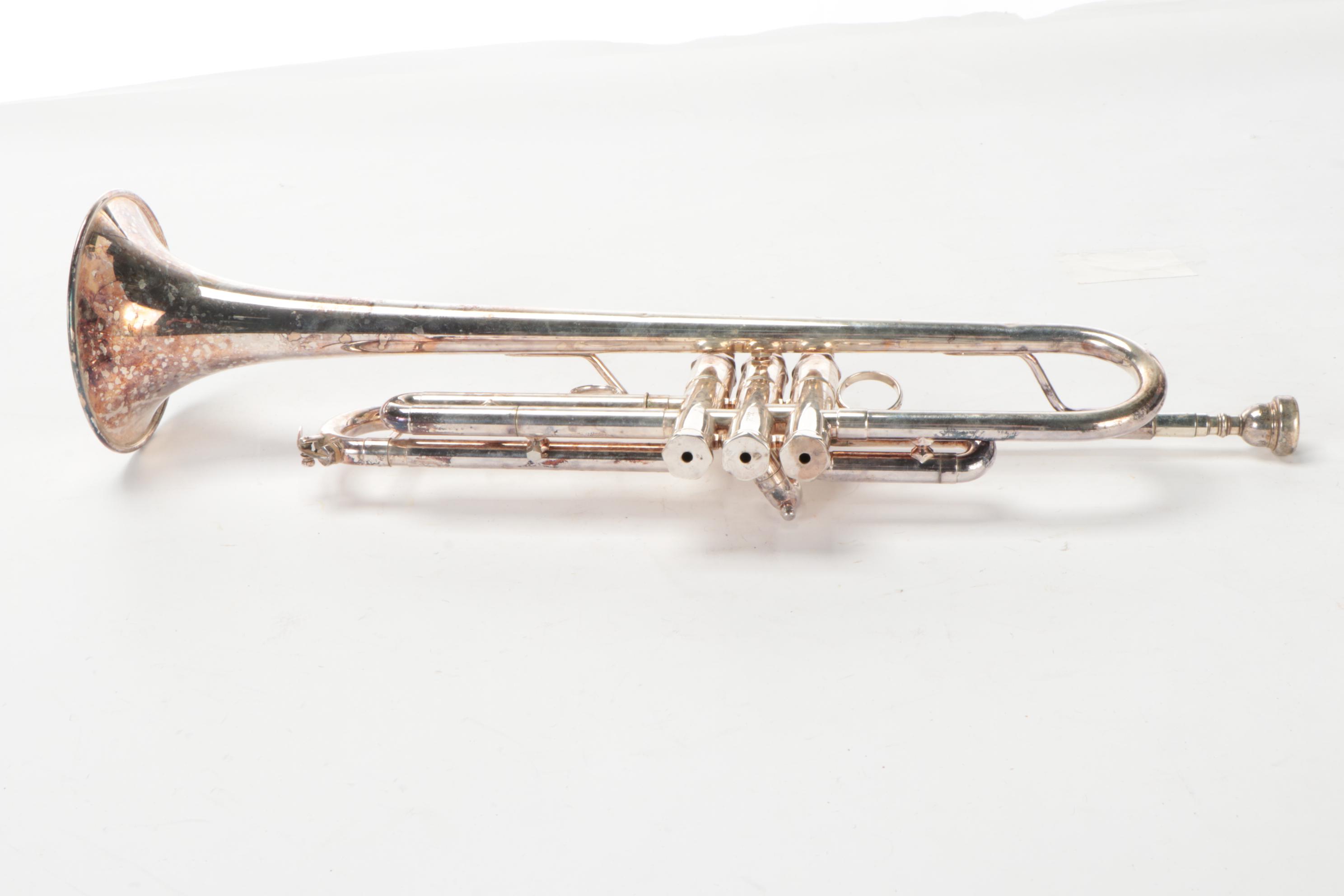 Schilke S32 Silver Plate Bb Trumpet with Case, Mute, and Mouthpieces