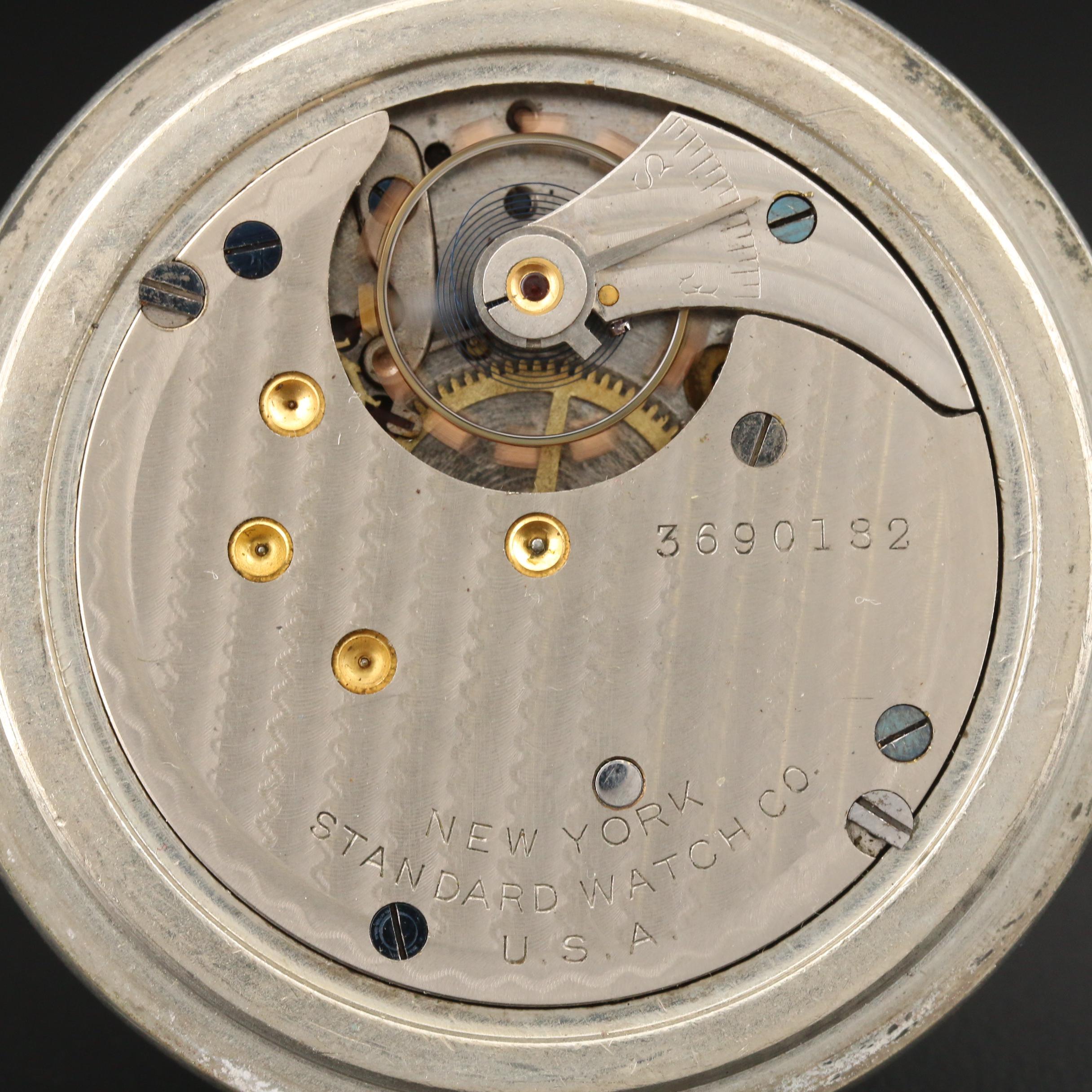 1905 New York Standard Watch Co. Pocket Watch