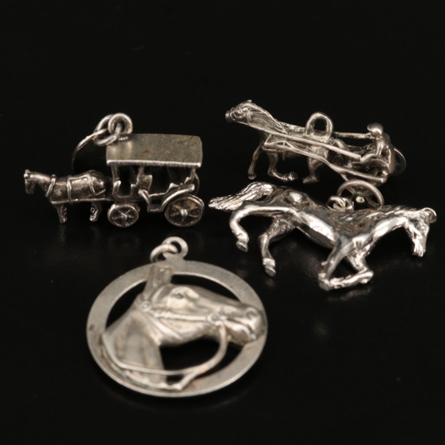 Vintage Equestrian Charm Selection