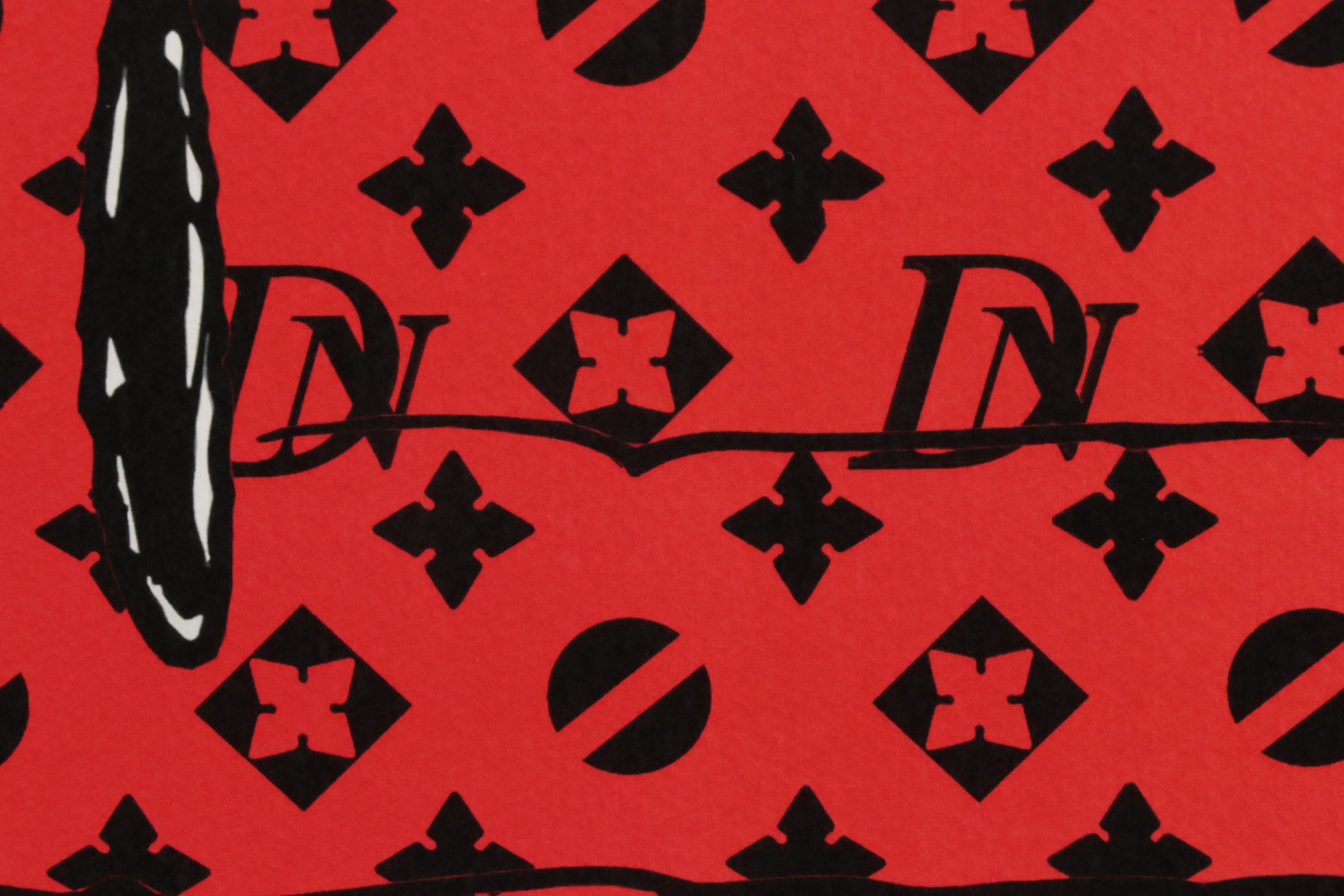 Death NYC Pop Art Graphic Print of Snoopy Daydreaming of Keith Haring, 2020