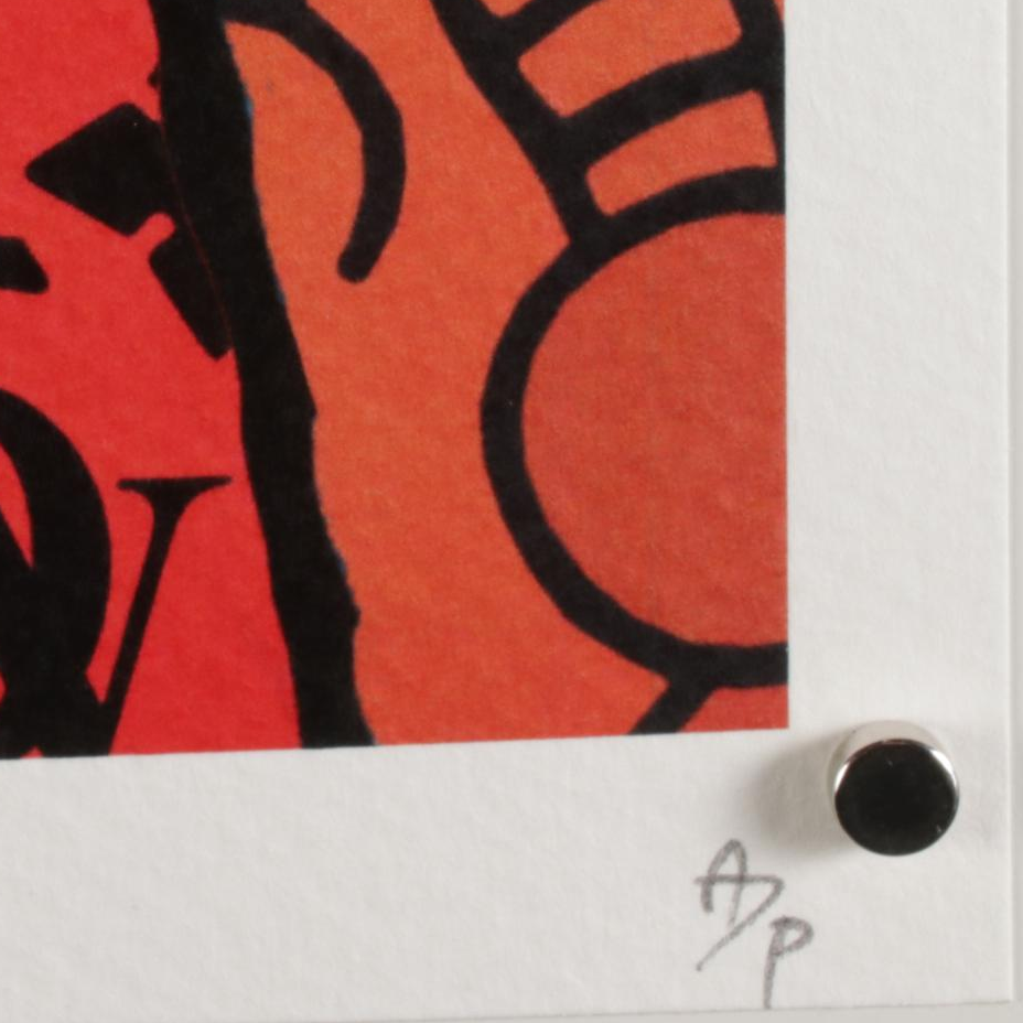 Death NYC Pop Art Graphic Print of Snoopy Daydreaming of Keith Haring, 2020