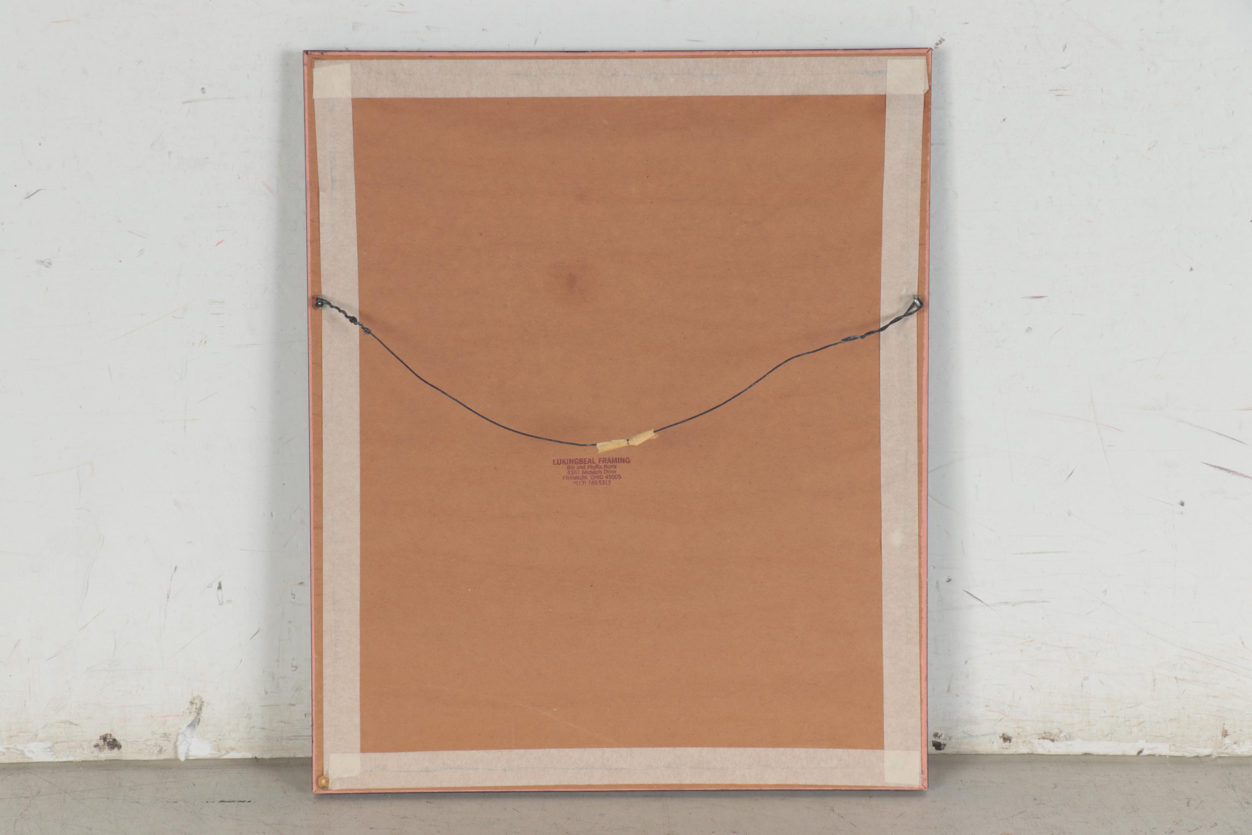 Ansel Adams Reprint Silver Gelatin Photograph "Moon and Half Dome," 1992