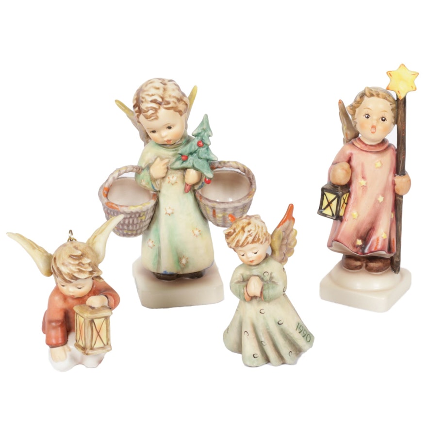 Goebel "Christmas Angel," "Christmas Song," and Other Porcelain Hummel Figurines