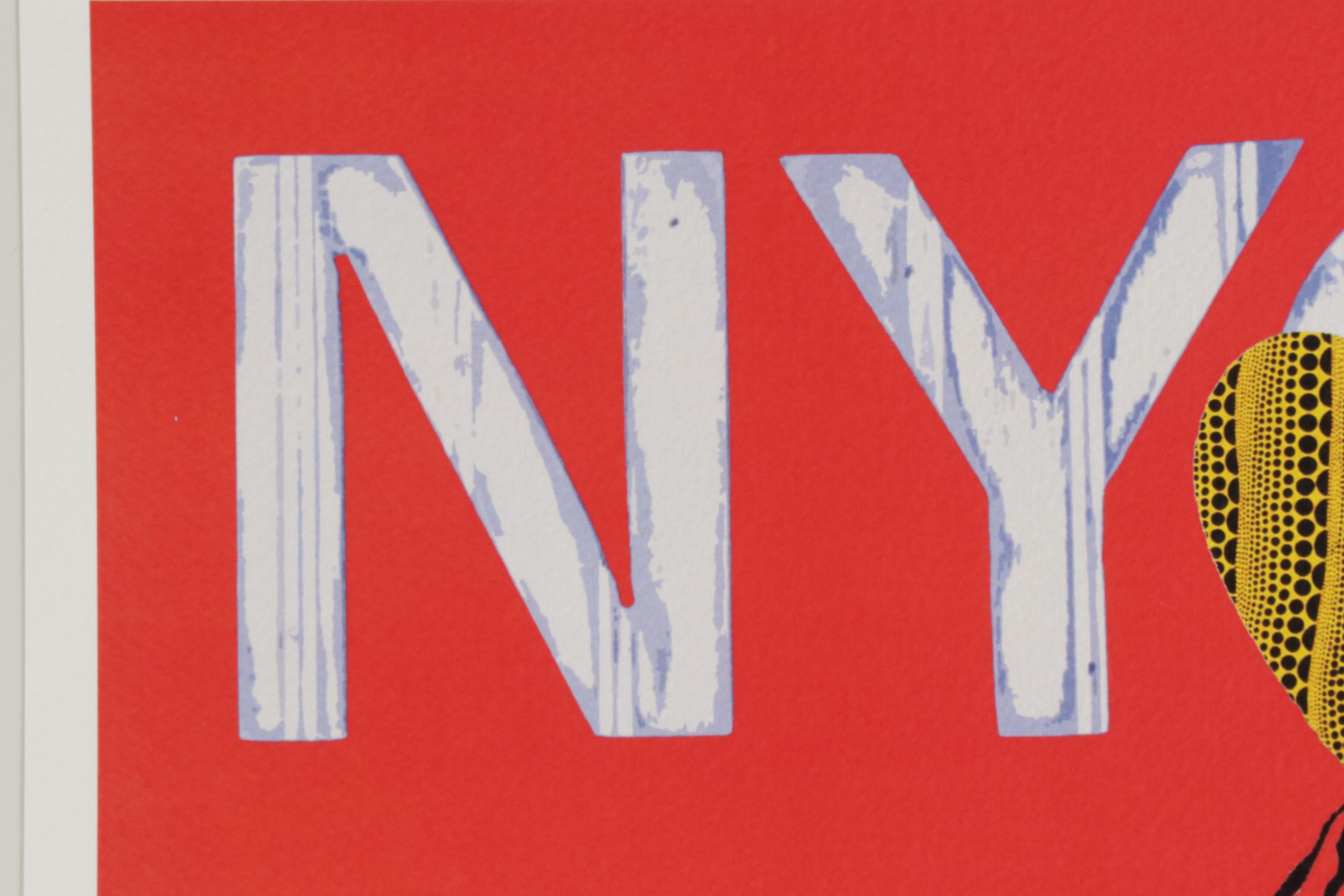 Death NYC Graphic Print Featuring Banksy's "Girl With Balloon," 2020