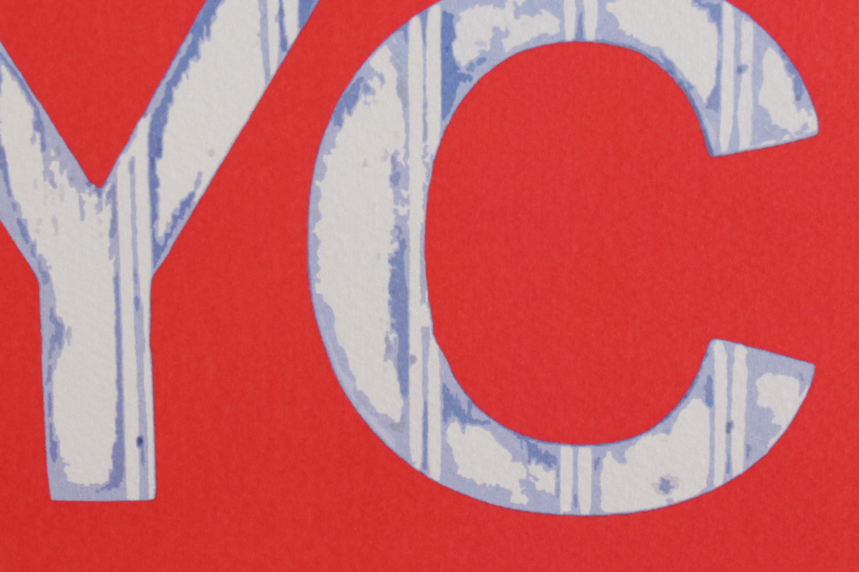 Death NYC Graphic Print Featuring Banksy's "Girl With Balloon," 2020