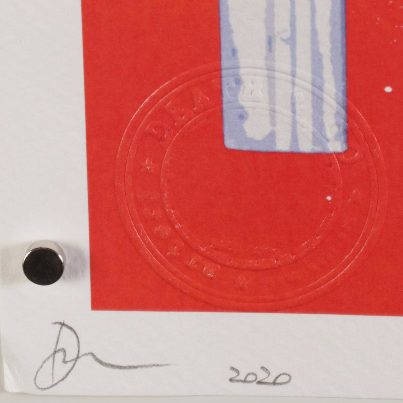 Death NYC Graphic Print Featuring Banksy's "Girl With Balloon," 2020