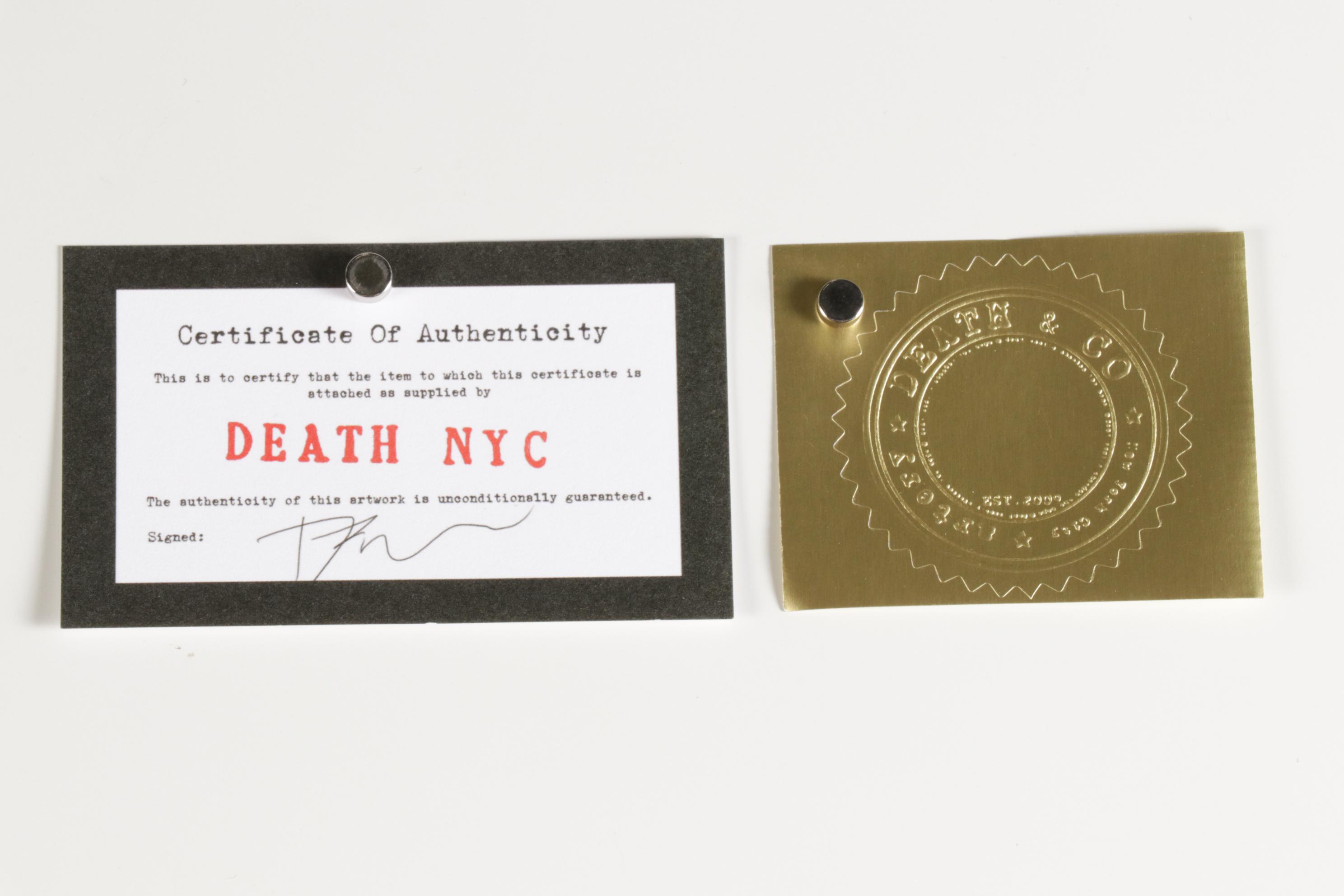 Death NYC Graphic Print Featuring Banksy's "Girl With Balloon," 2020