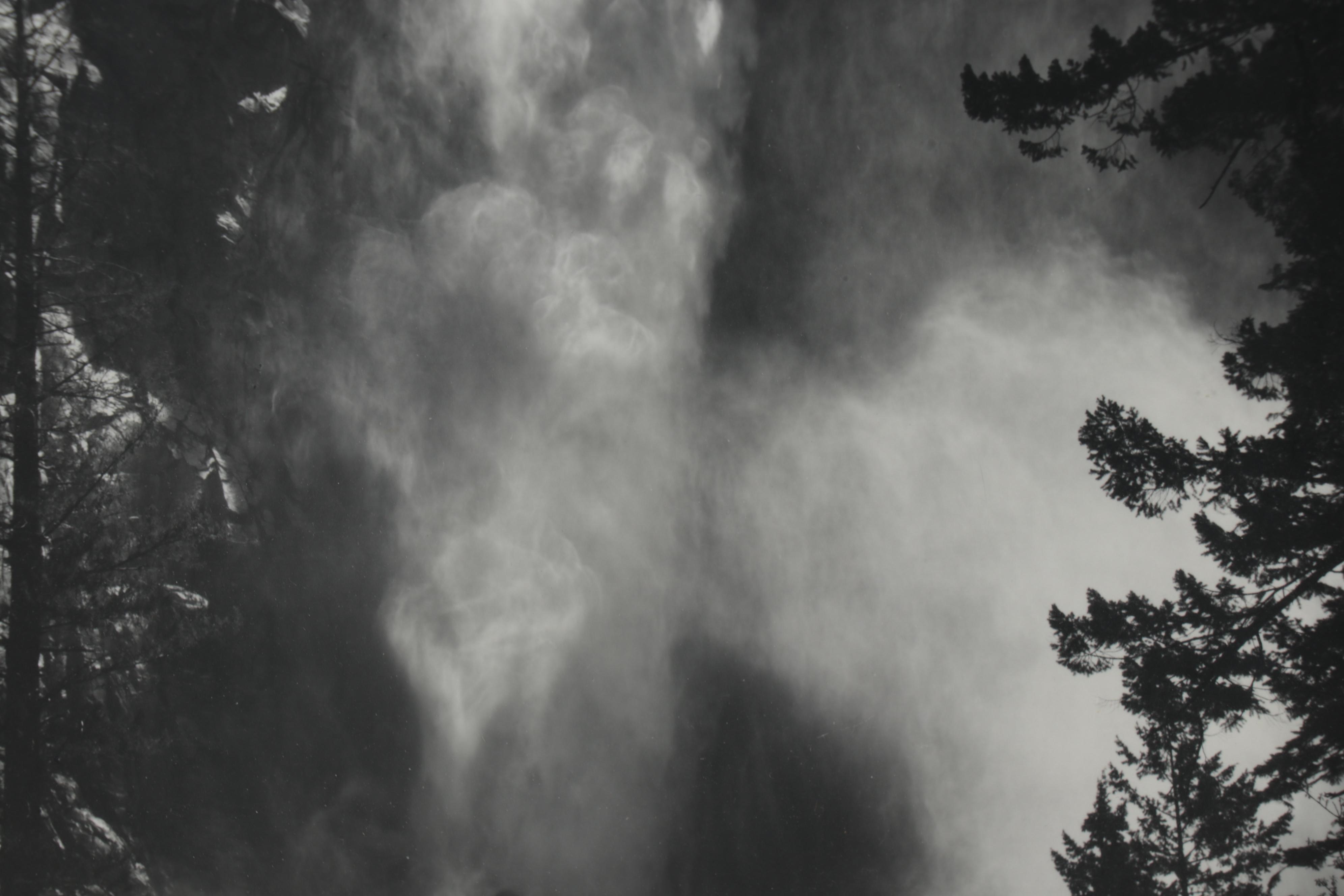 Ansel Adams Reprint Silver Gelatin Photograph "Bridalveil Fall"