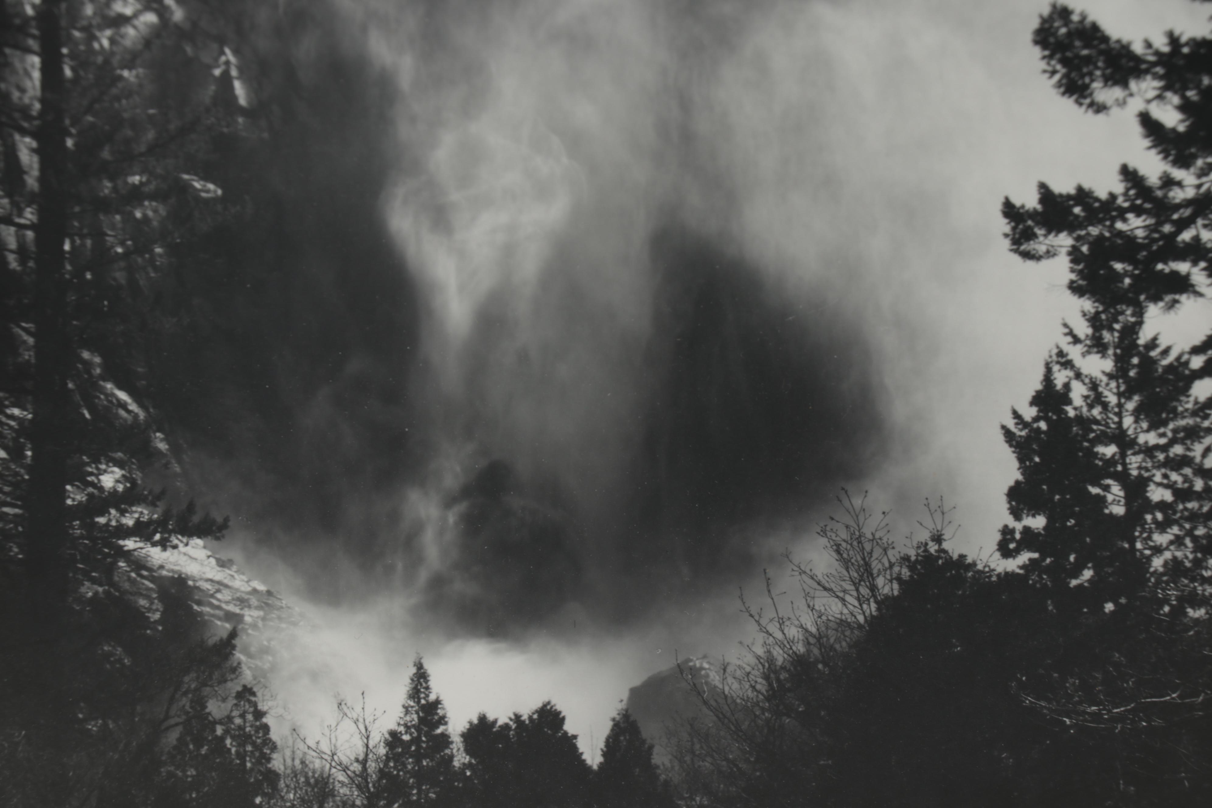 Ansel Adams Reprint Silver Gelatin Photograph "Bridalveil Fall"