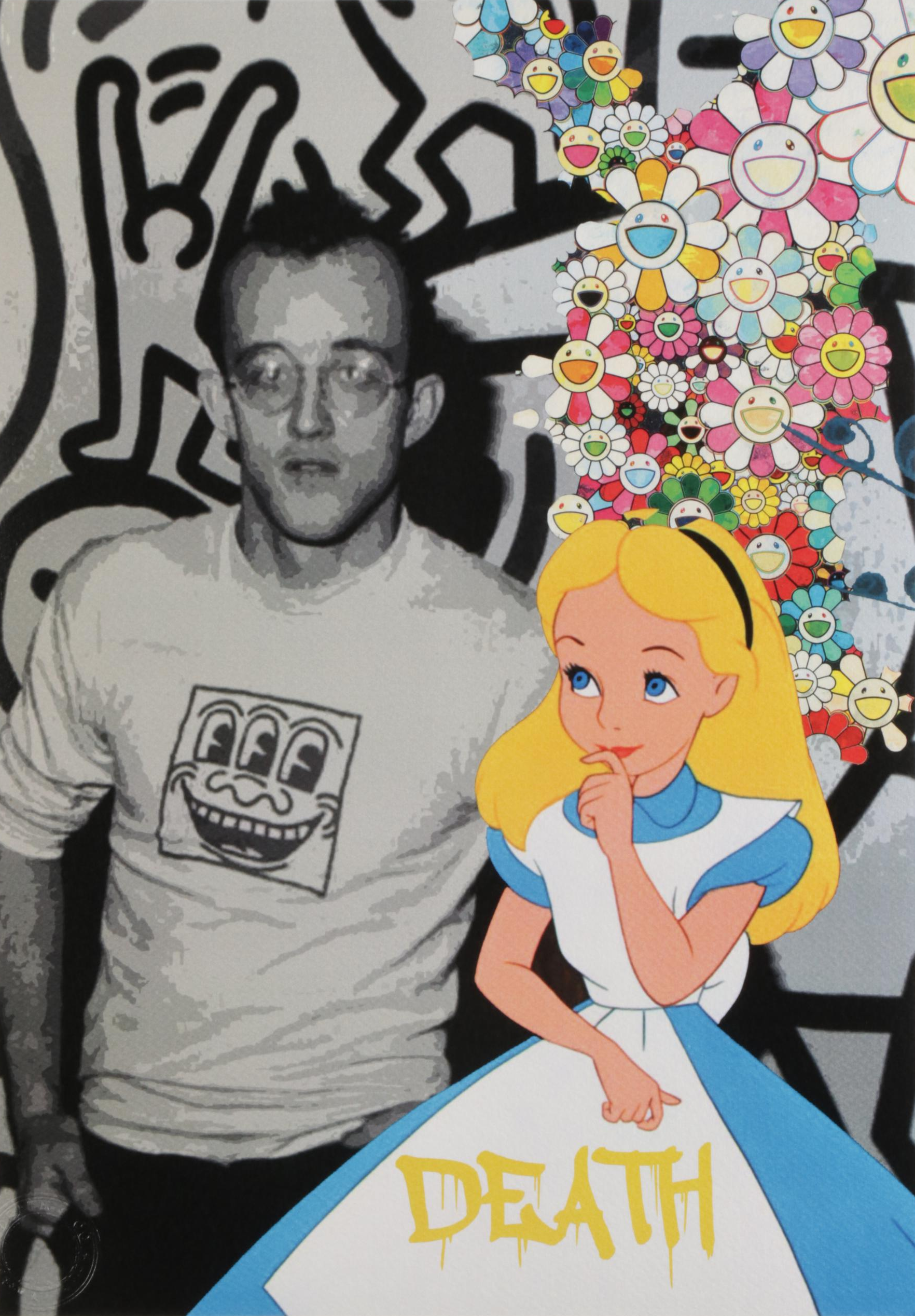 Death NYC Pop Art Graphic Print "Alice Haring," 2020
