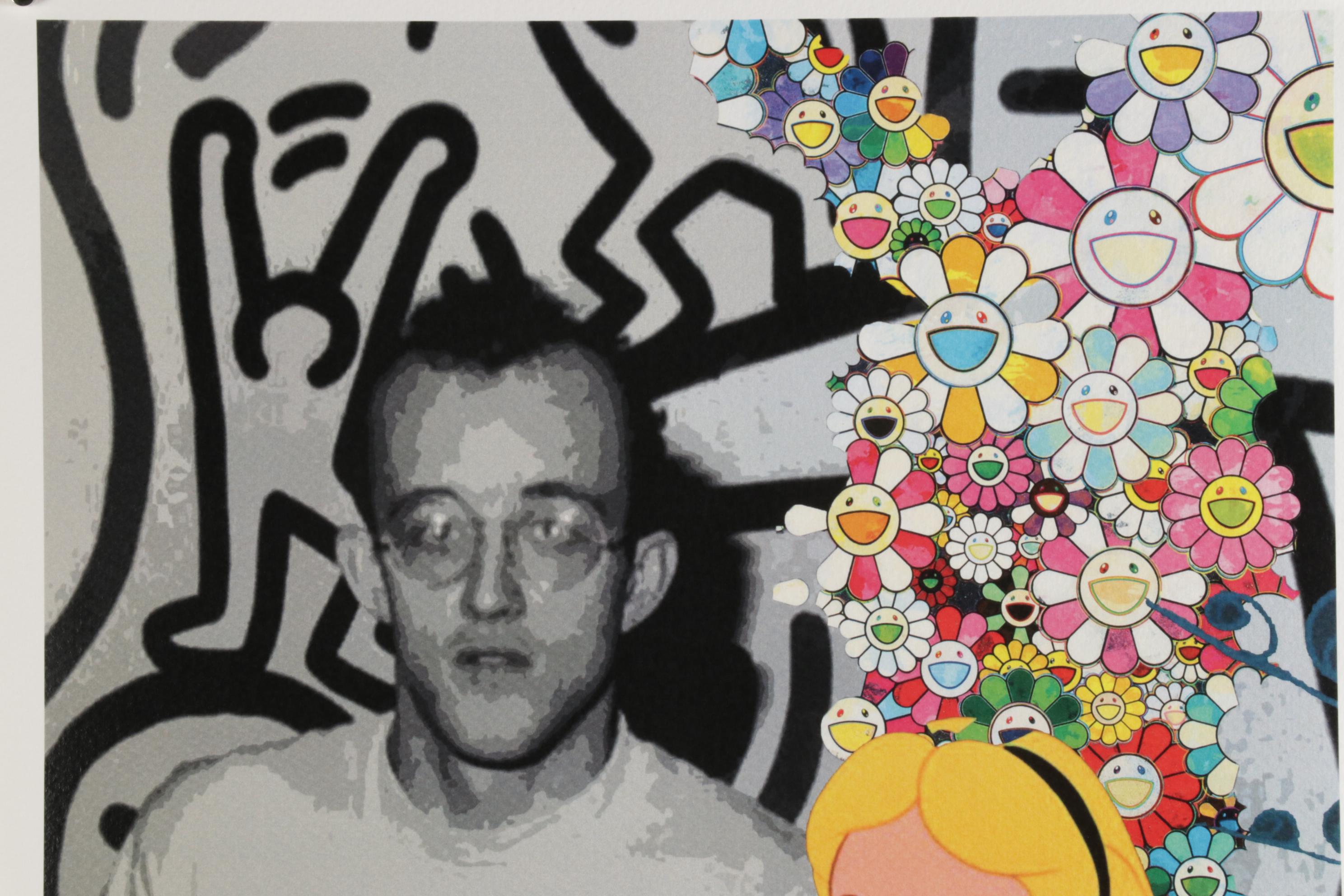 Death NYC Pop Art Graphic Print "Alice Haring," 2020