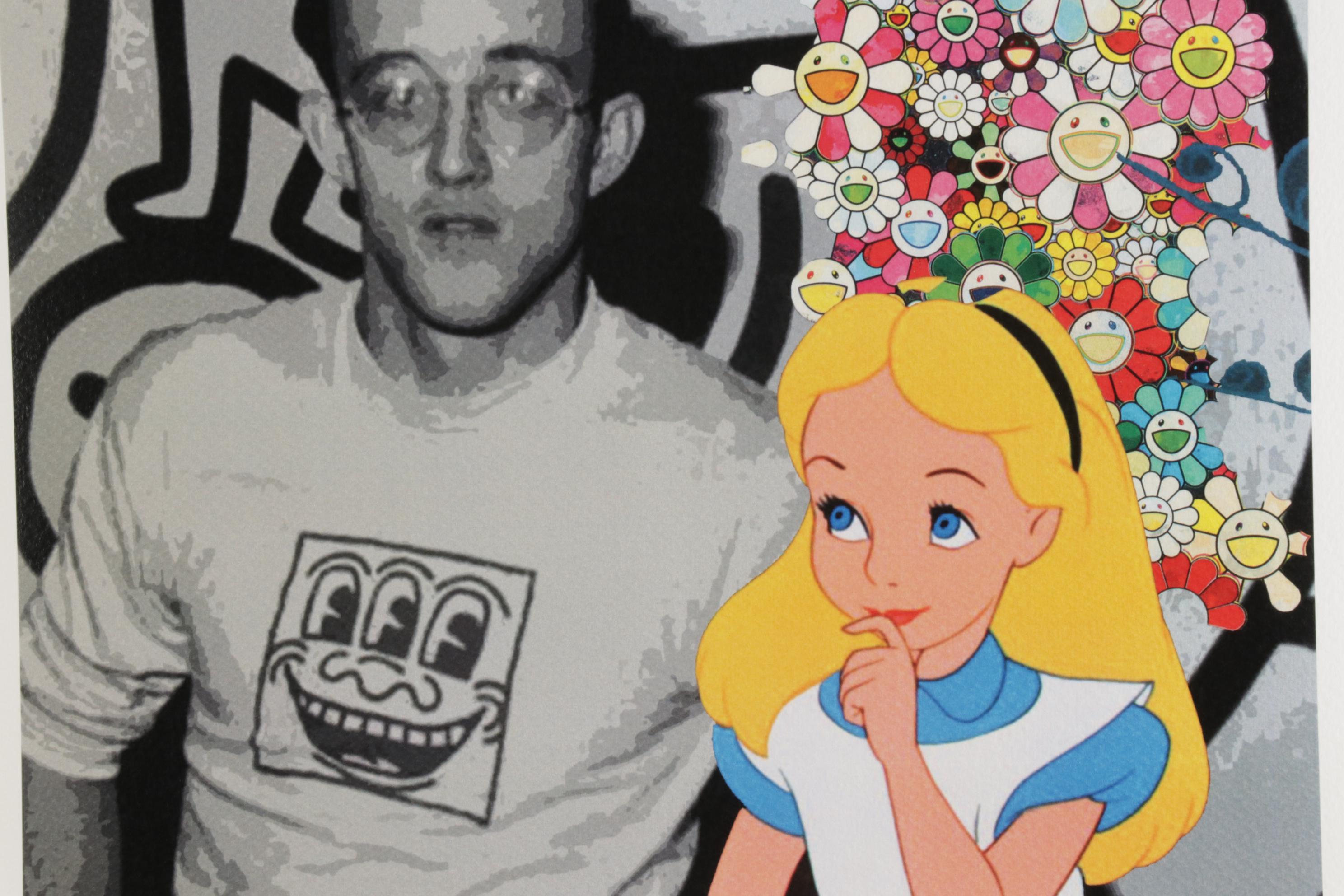 Death NYC Pop Art Graphic Print "Alice Haring," 2020