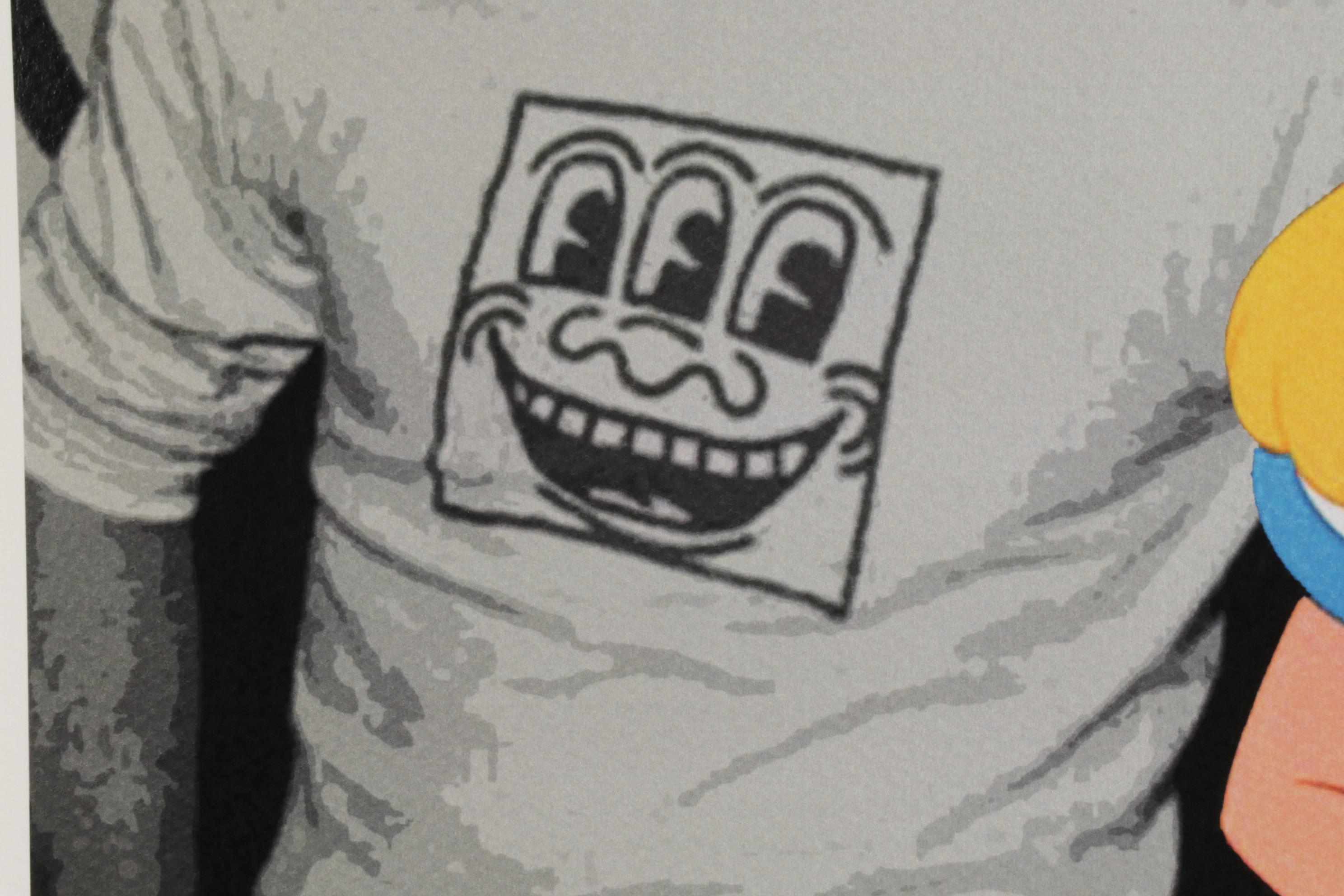 Death NYC Pop Art Graphic Print "Alice Haring," 2020