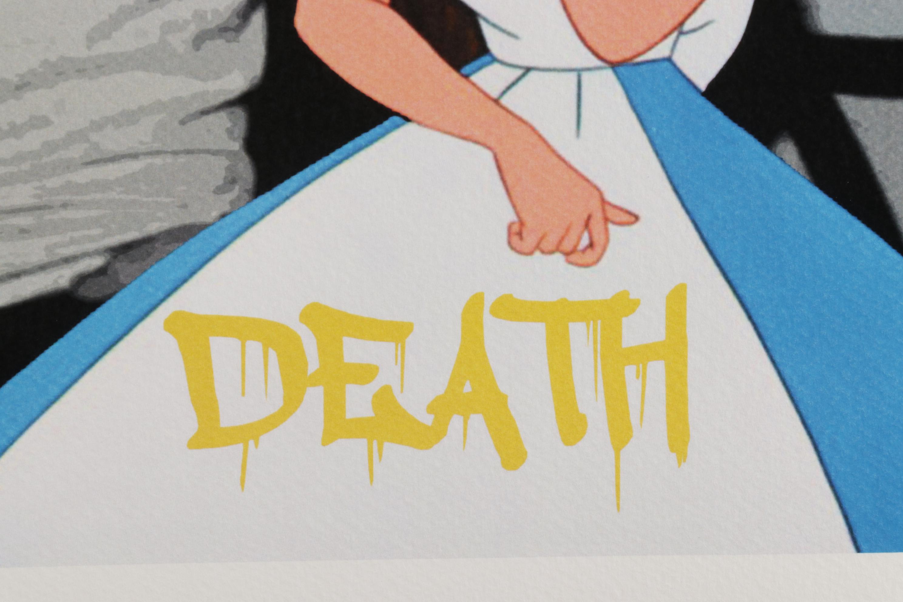 Death NYC Pop Art Graphic Print "Alice Haring," 2020