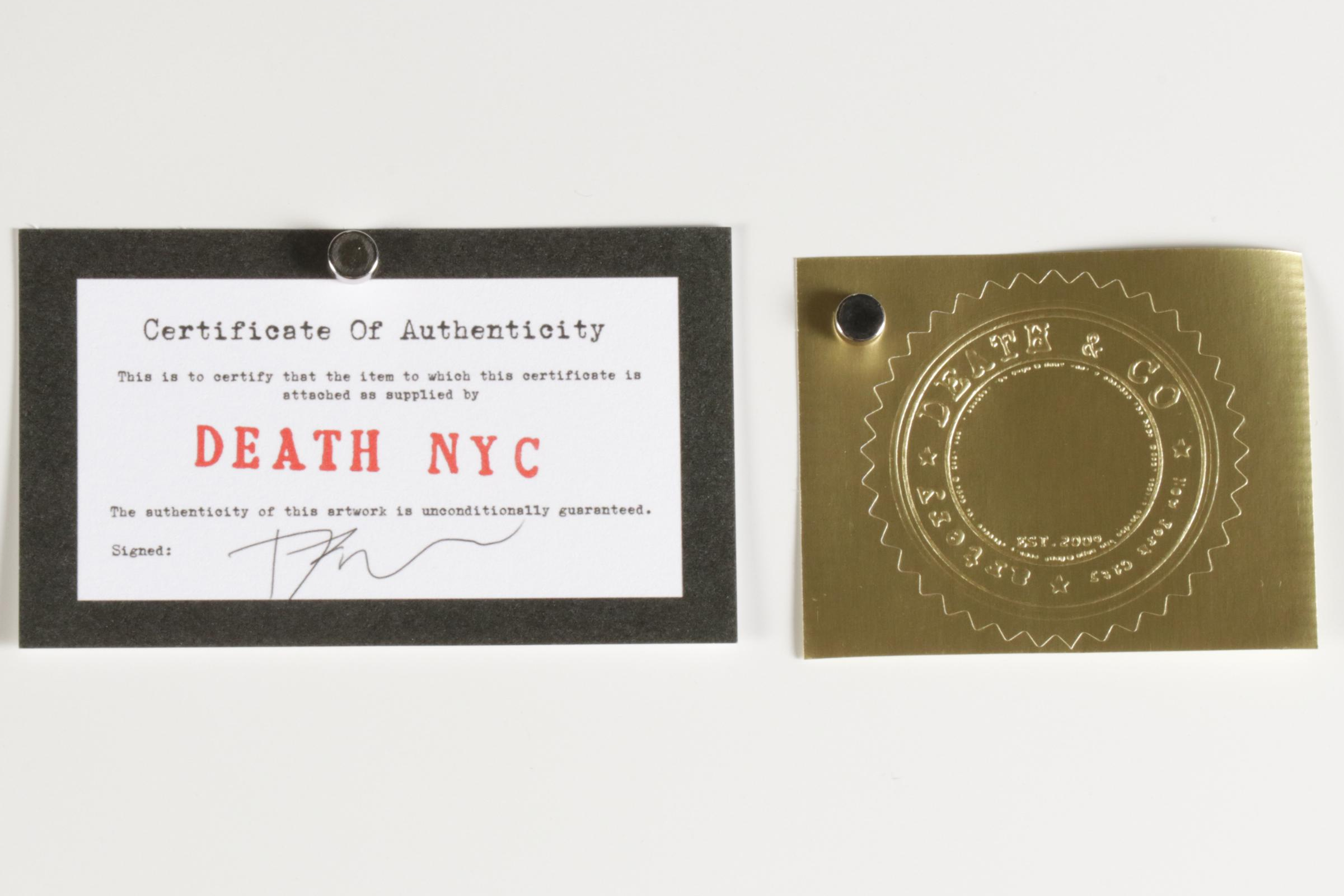 Death NYC Pop Art Graphic Print "Alice Haring," 2020