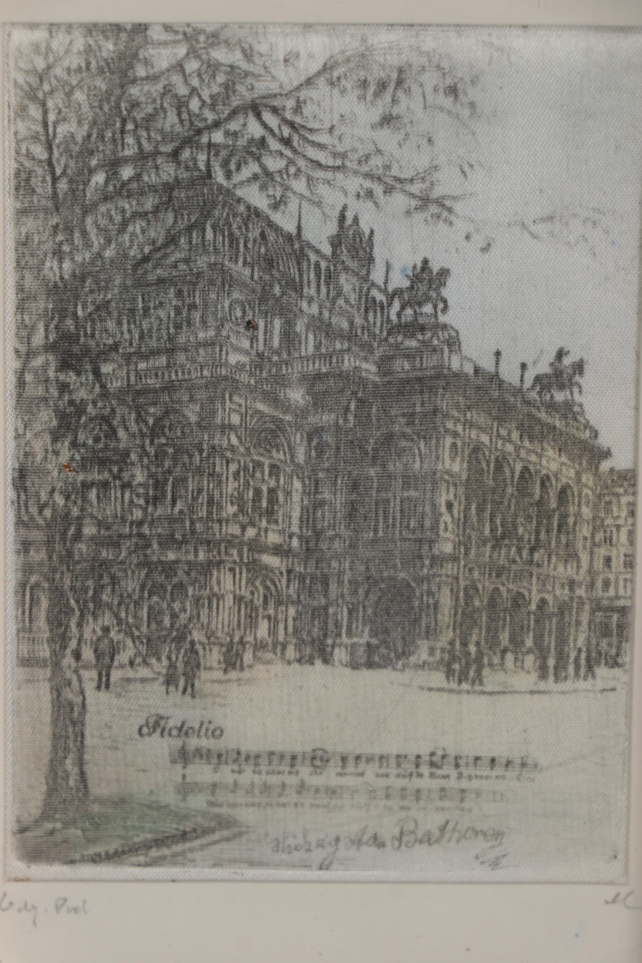 Jacques Brousseau Architectural Etching with Photomechanical Prints