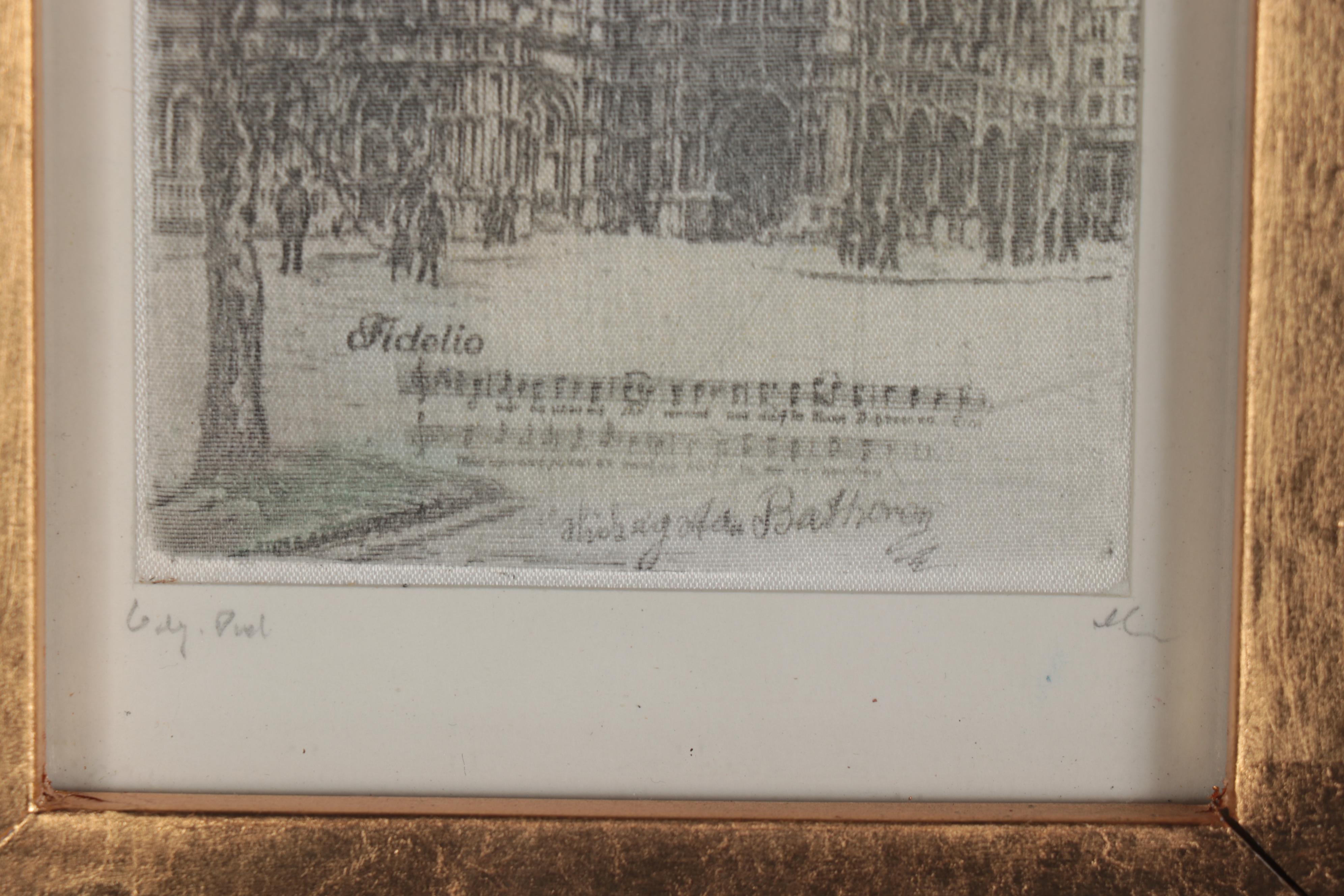 Jacques Brousseau Architectural Etching with Photomechanical Prints