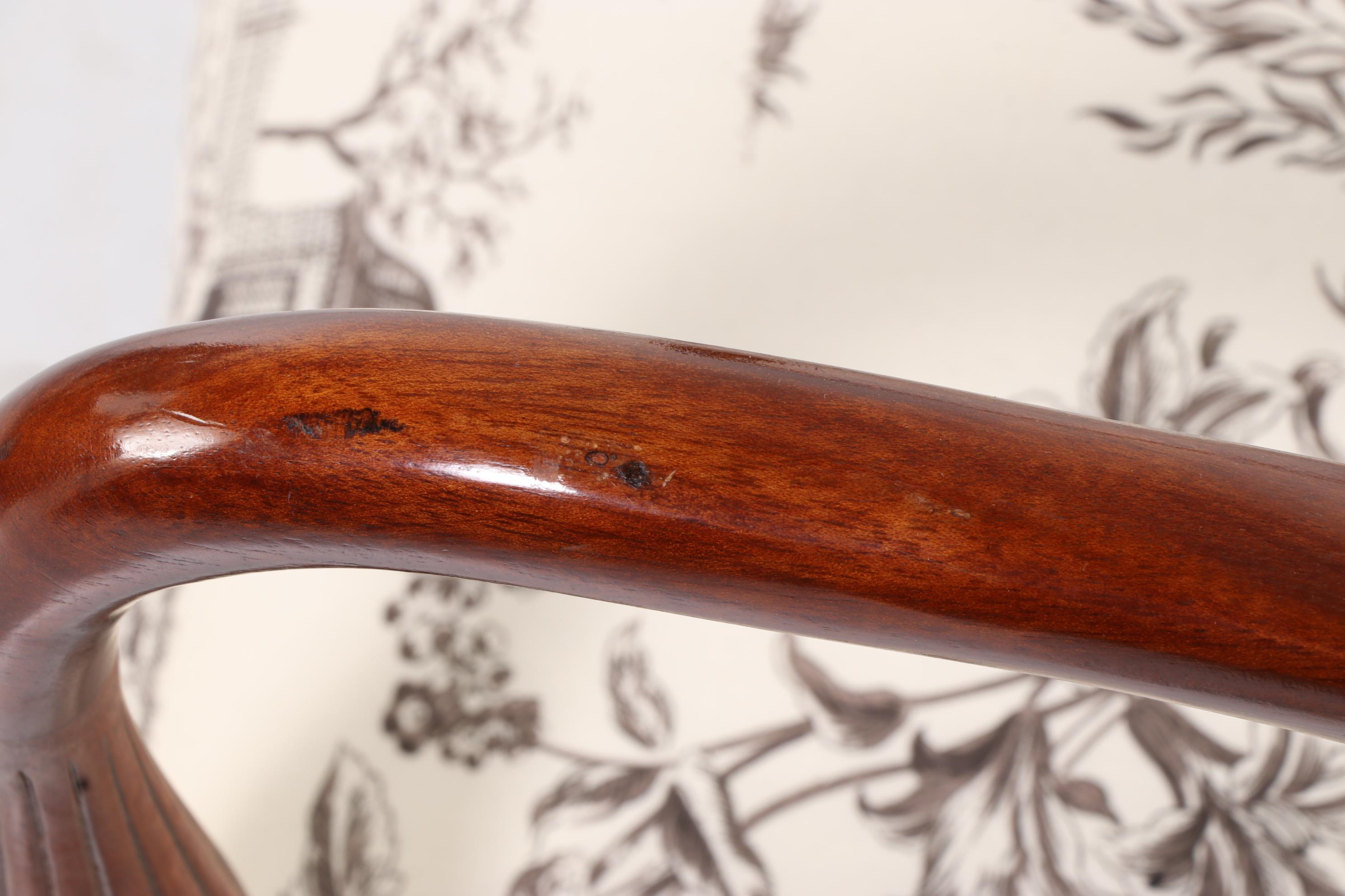 Hickory Chair "Martha Washington" Lolling Chair