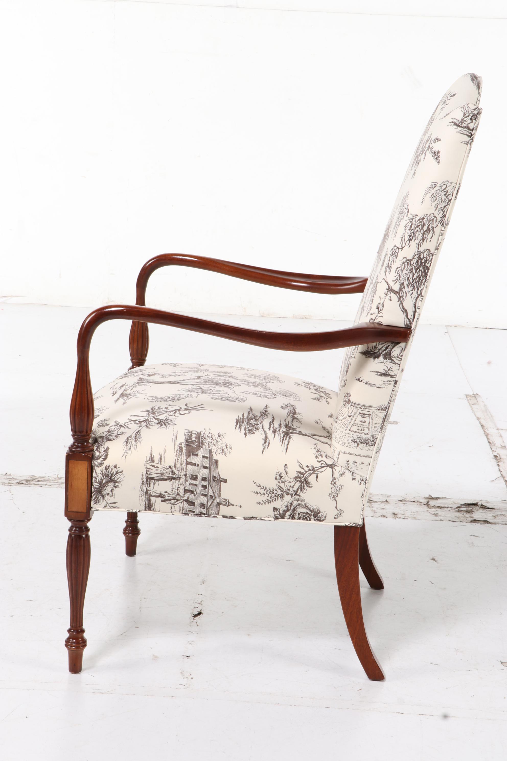 Hickory Chair "Martha Washington" Lolling Chair