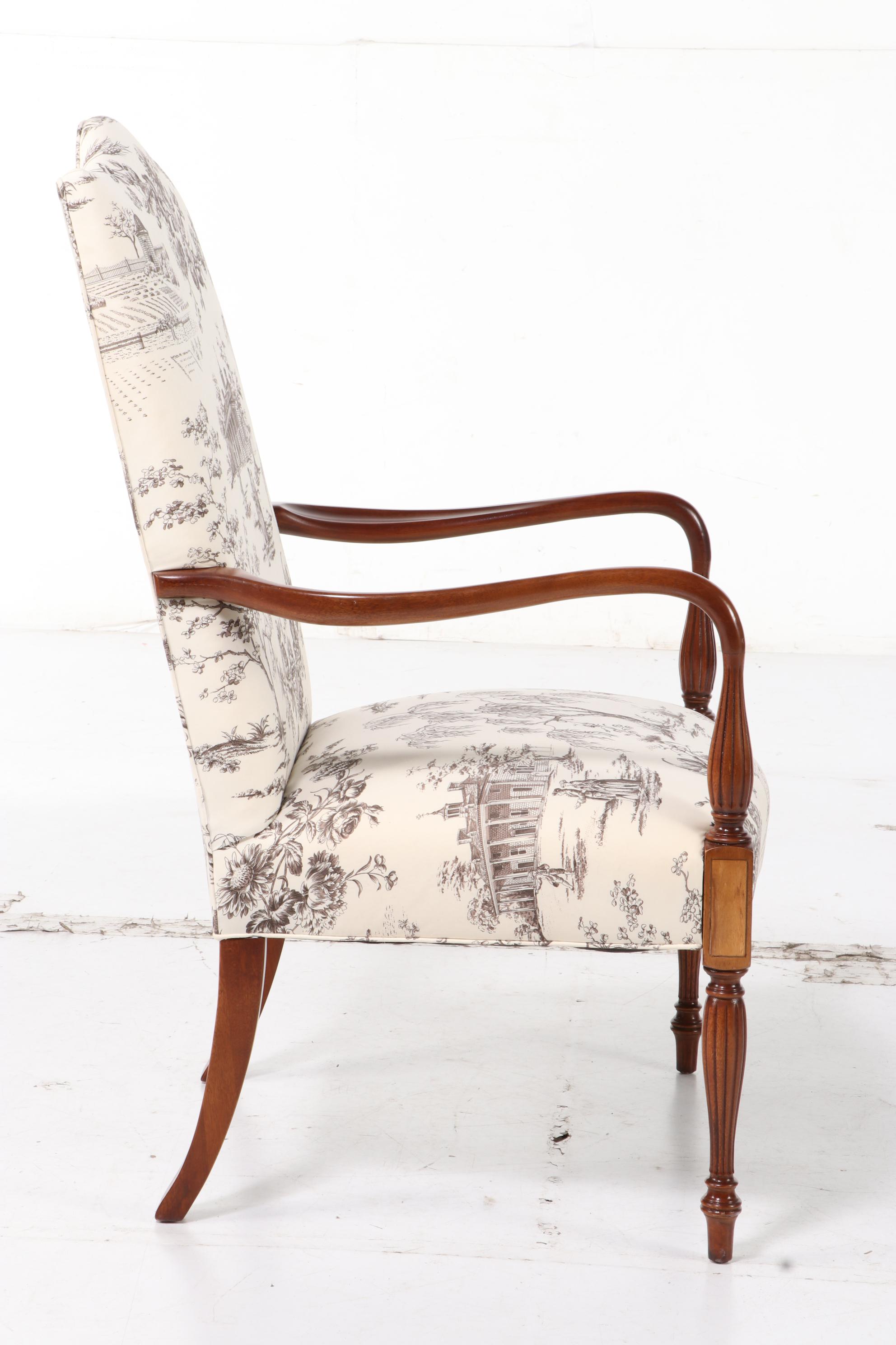 Hickory Chair "Martha Washington" Lolling Chair