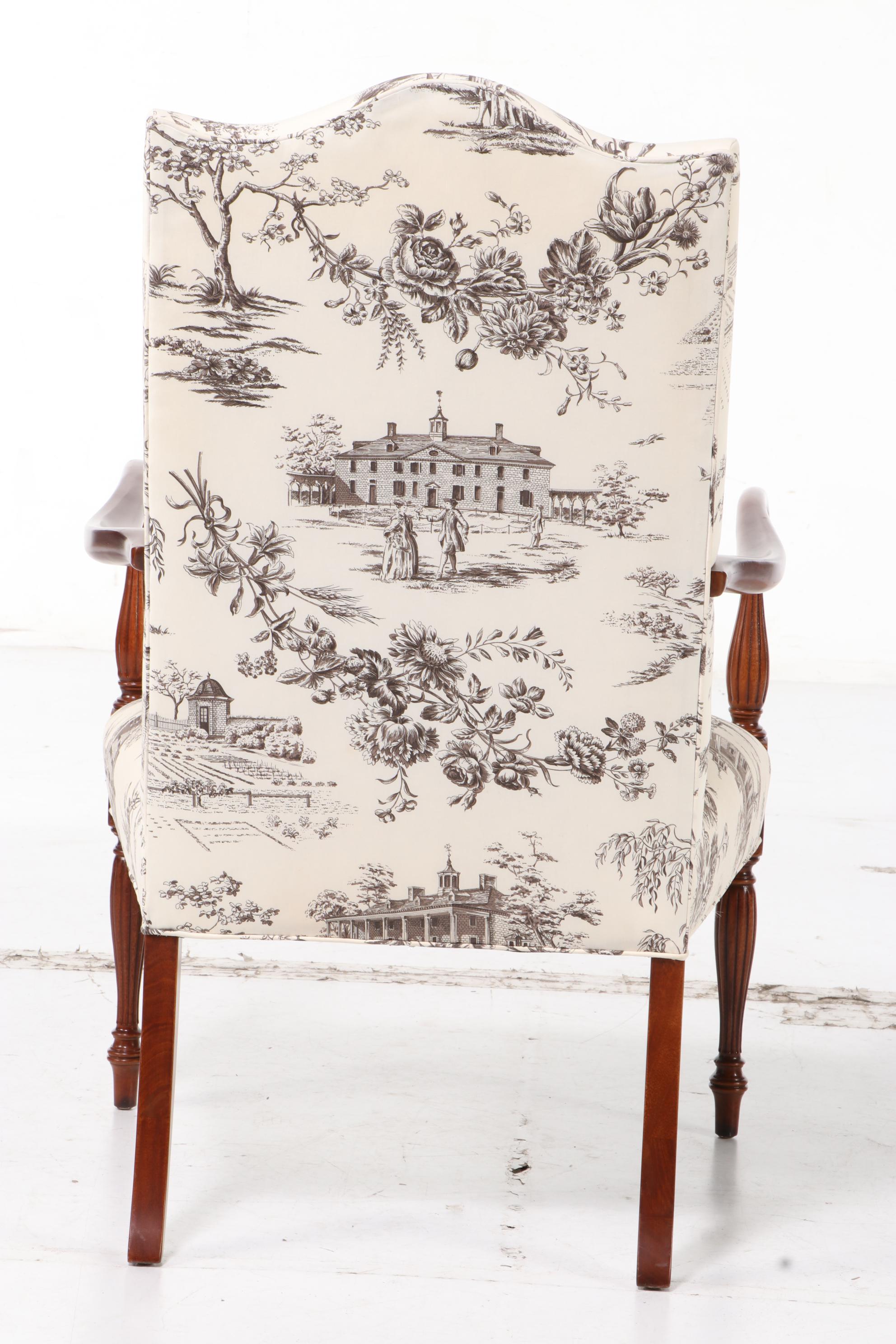 Hickory Chair "Martha Washington" Lolling Chair