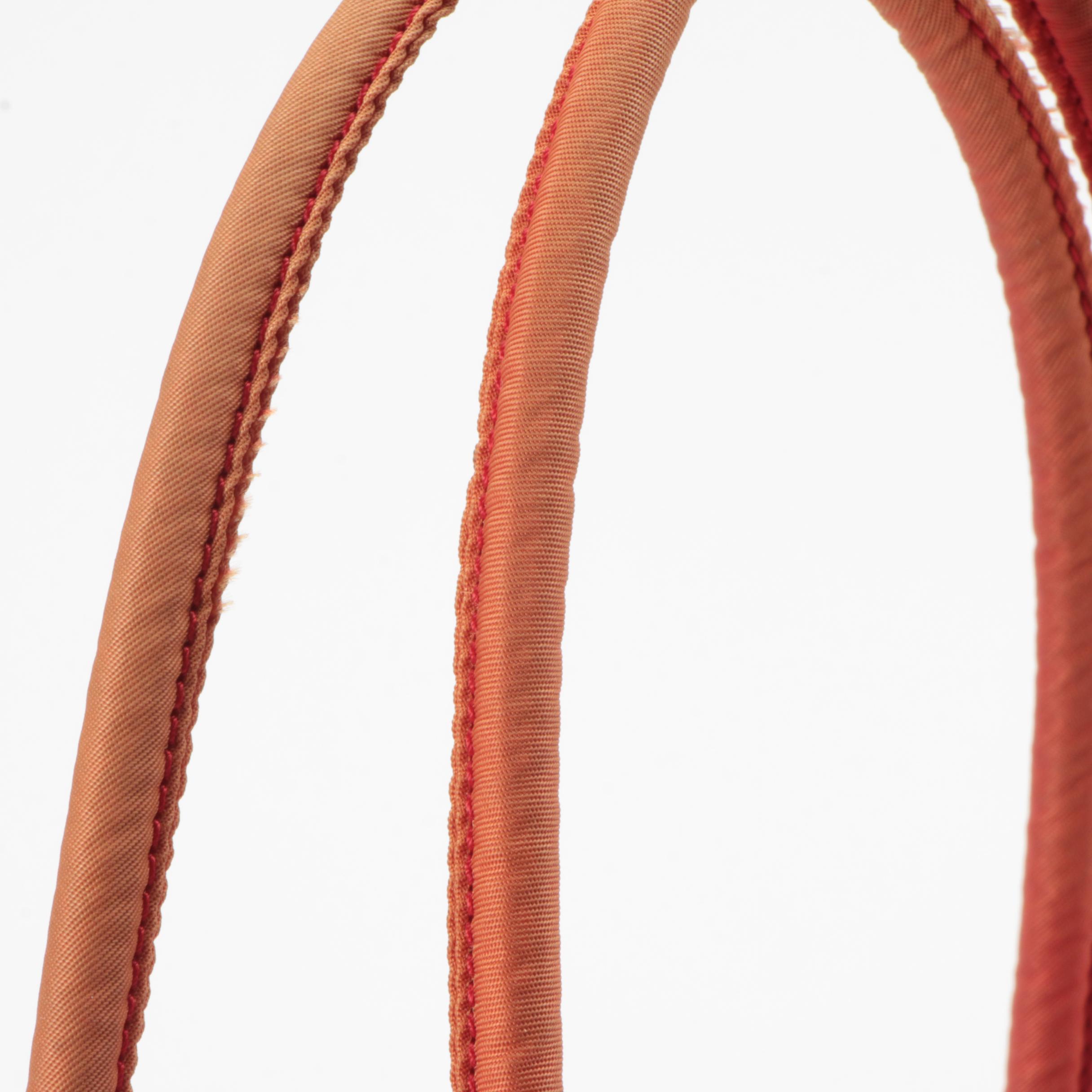 Prada Rosso City Tessuto Nylon Shoulder Bag