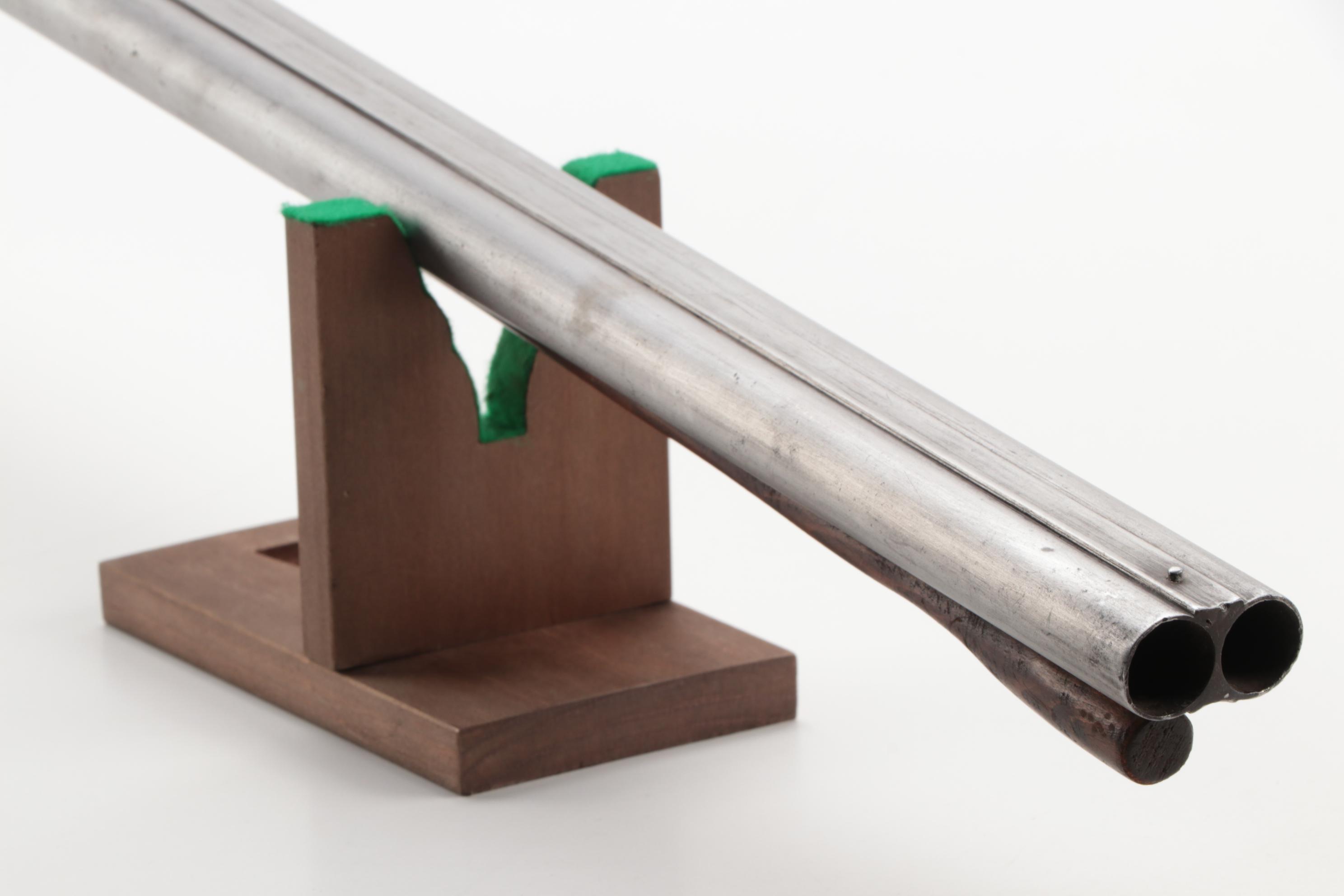 Antique Percussion Cap Side by Side Shotgun