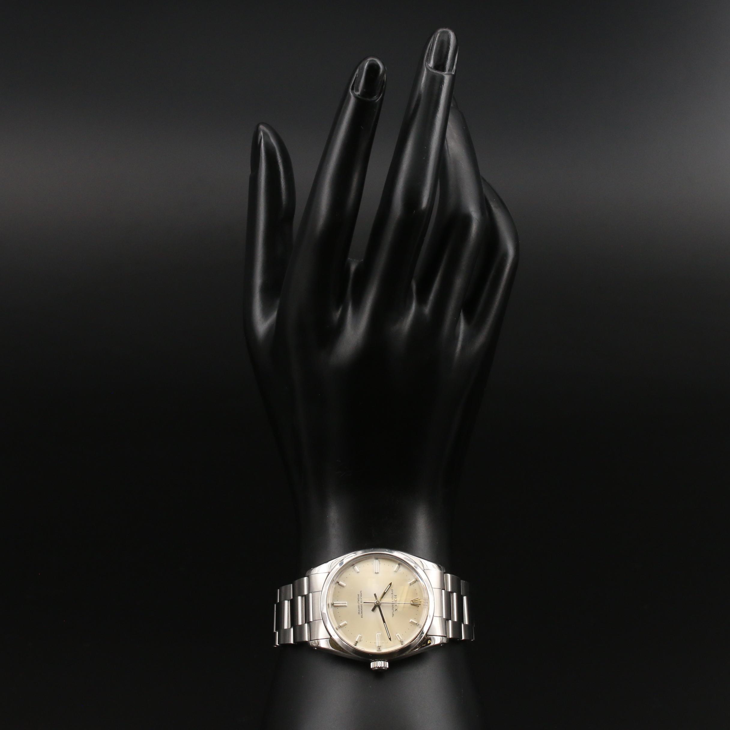 1962 Rolex Oyster Perpetual "1018 Jumbo" Watch