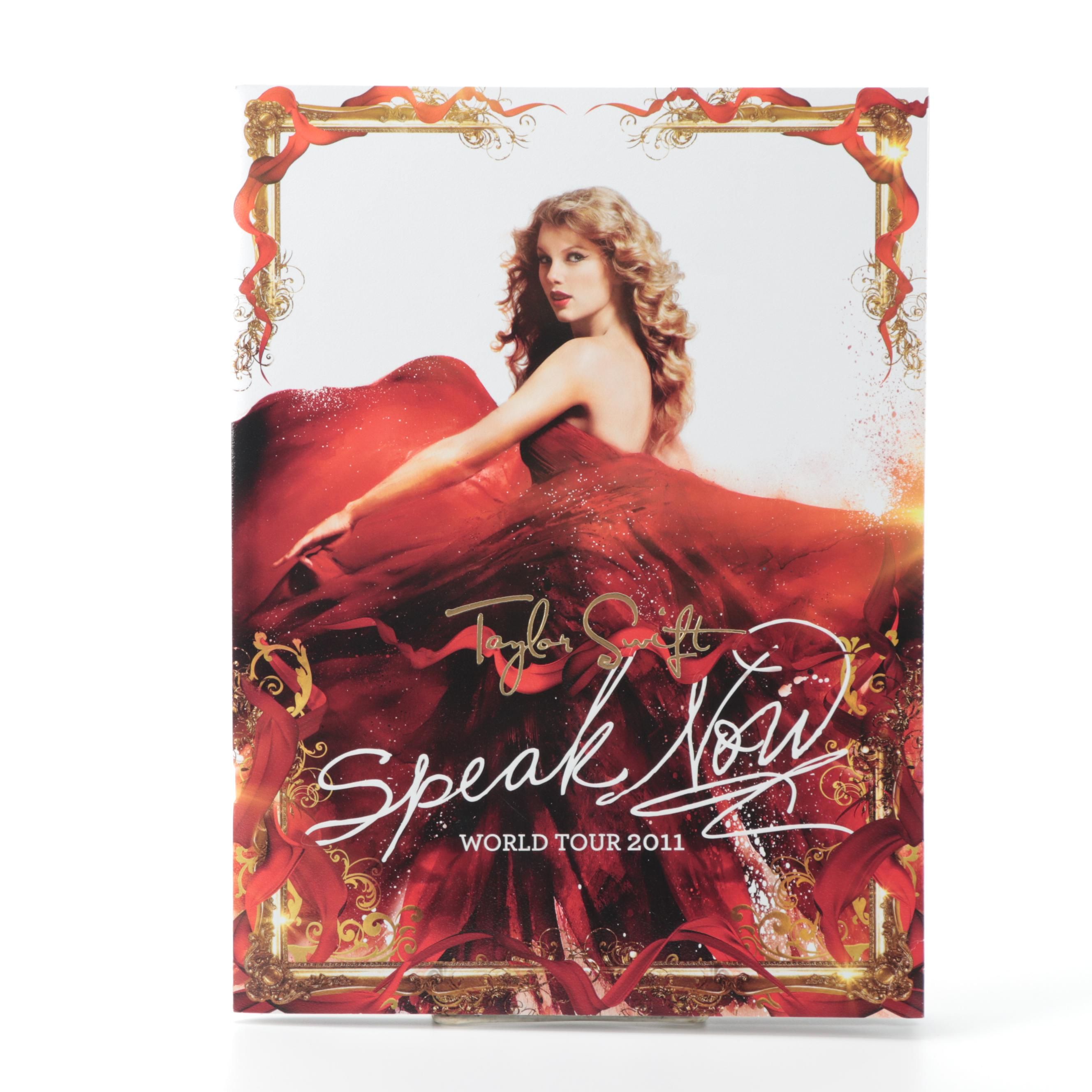 Taylor Swift "Speak Now" World Tour 2011 Program