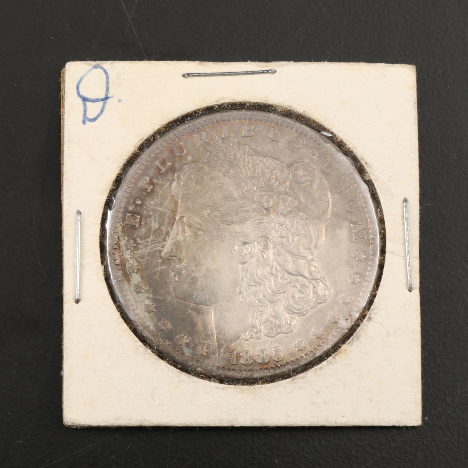 Peace and Morgan Silver Dollar Coins