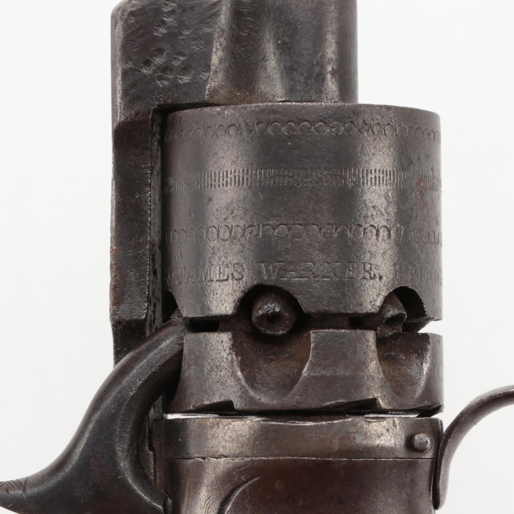 James Warner Percussion Cap Revolver