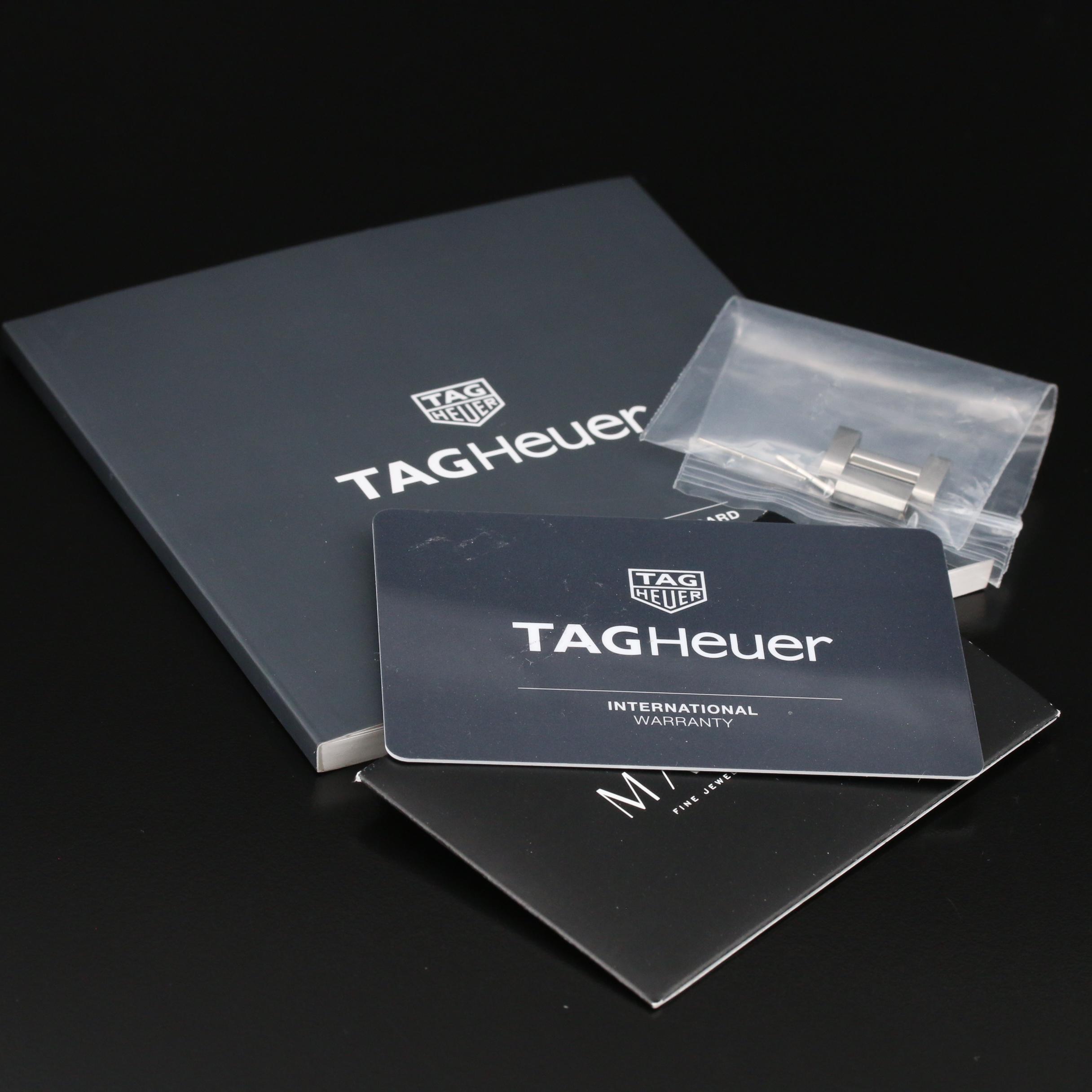 TAG Heuer "Carrera Calibre 5" Day-Date Stainless Steel Automatic Watch