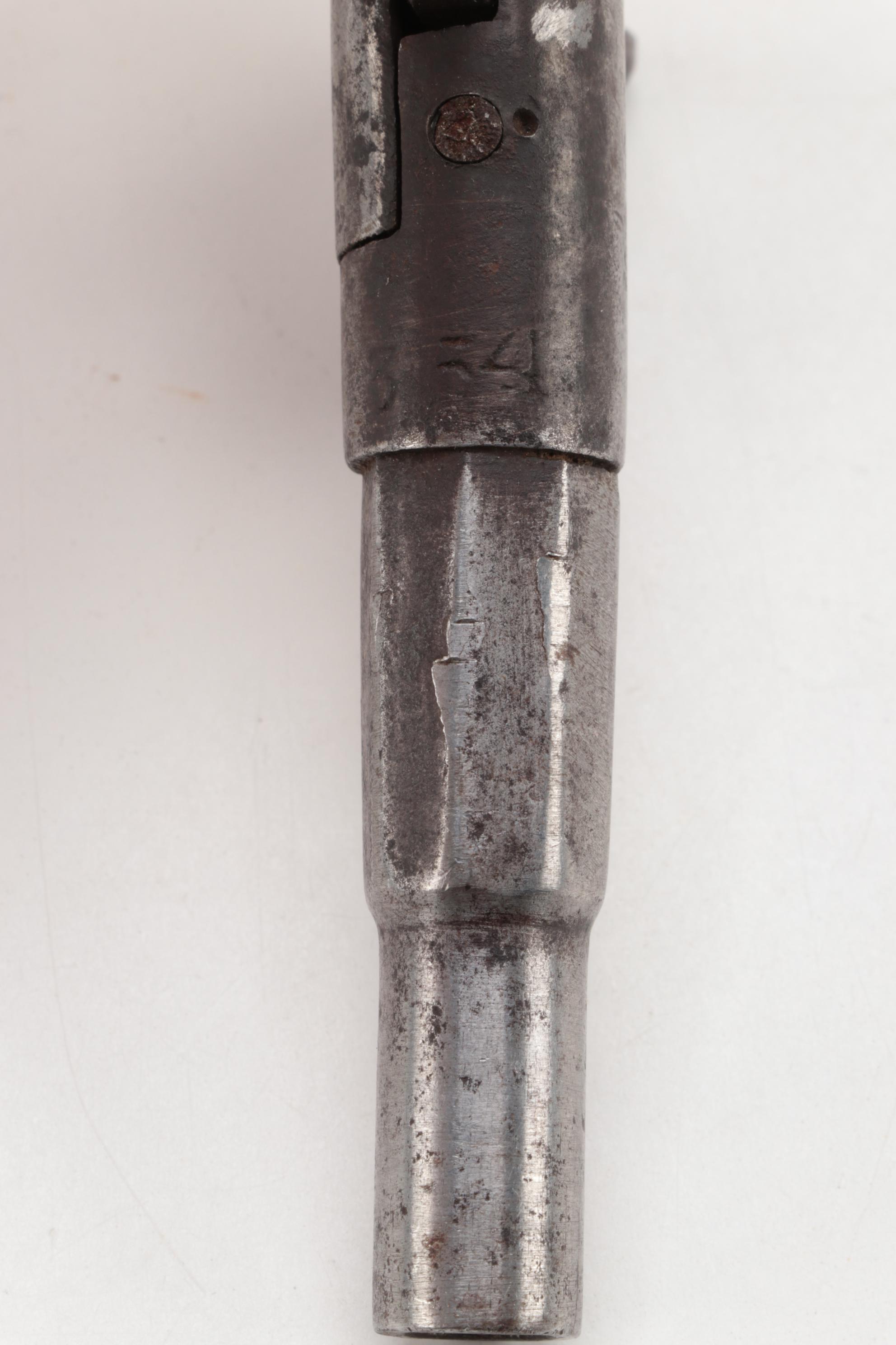 Antique Single Shot Percussion Pistol