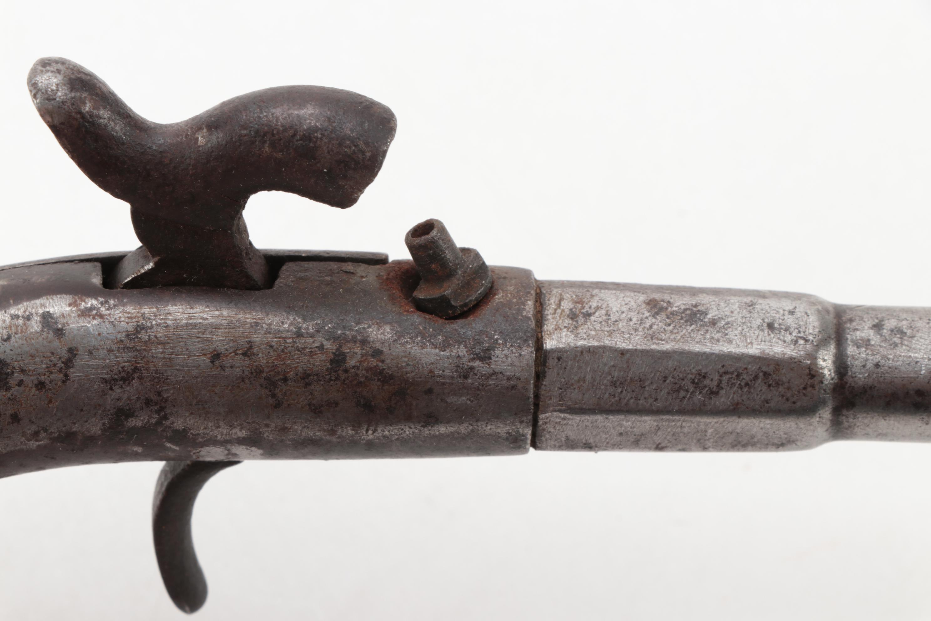 Antique Single Shot Percussion Pistol