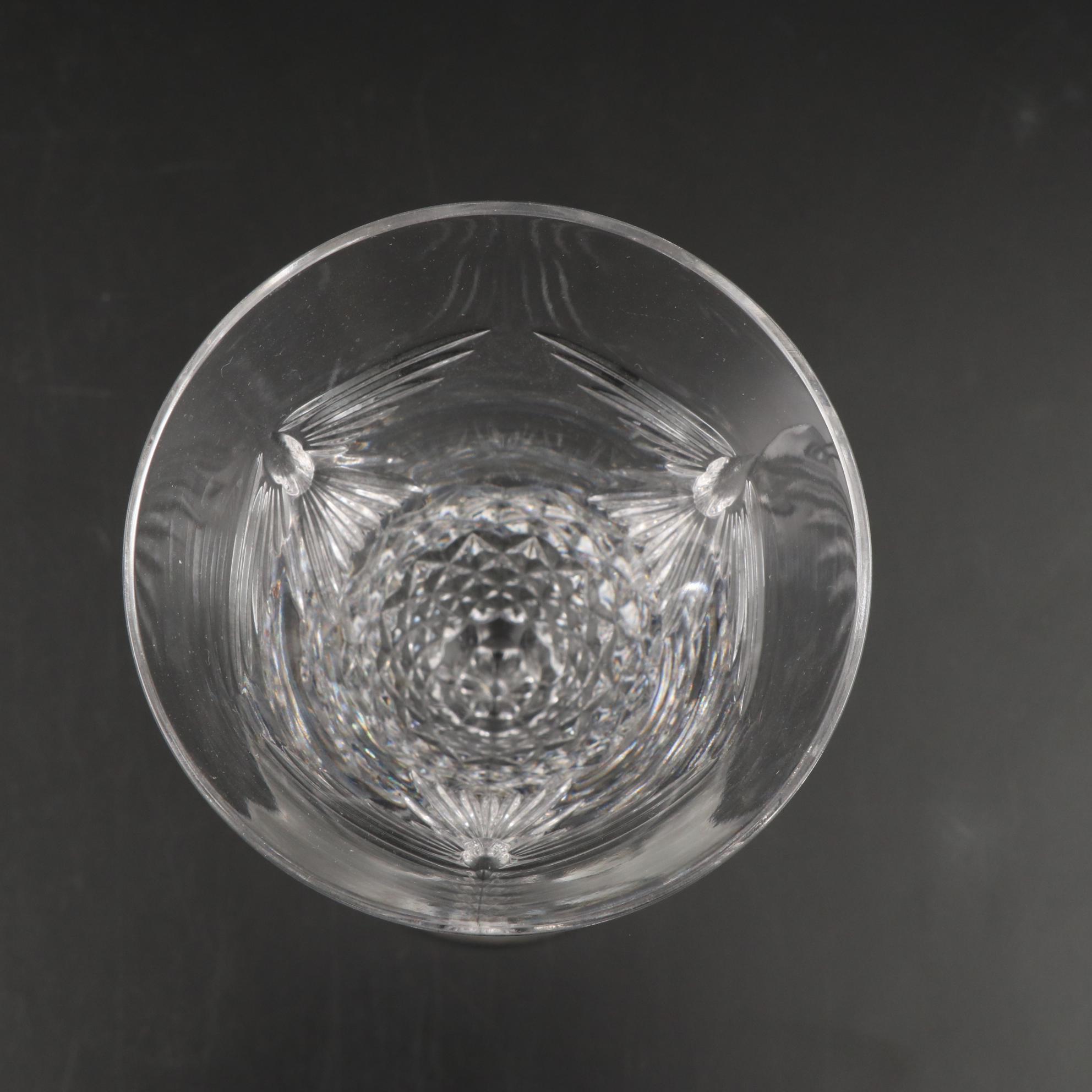 Waterford "Peace" Millennium Series Crystal Champagne Flutes and Bowl