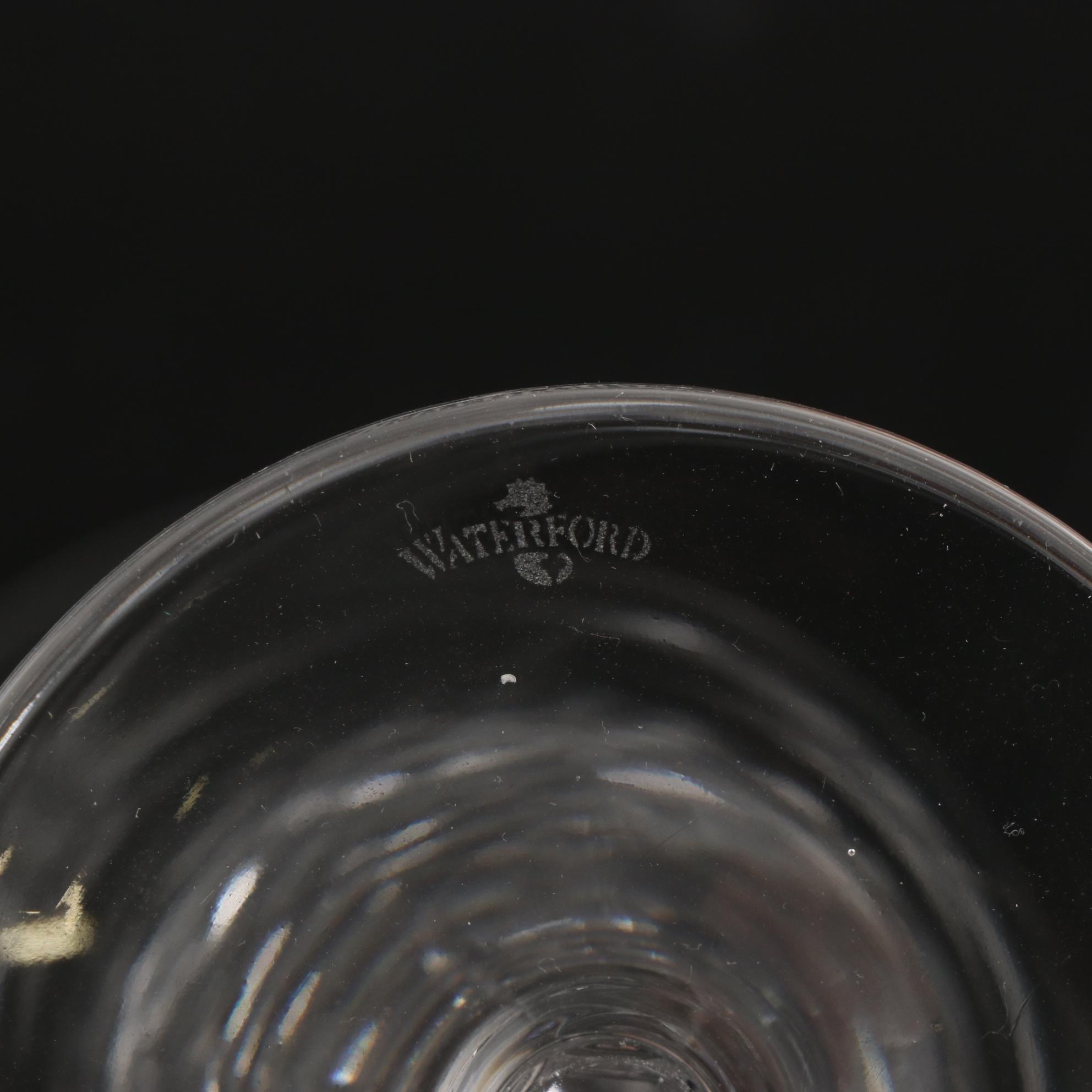 Waterford "Peace" Millennium Series Crystal Champagne Flutes and Bowl