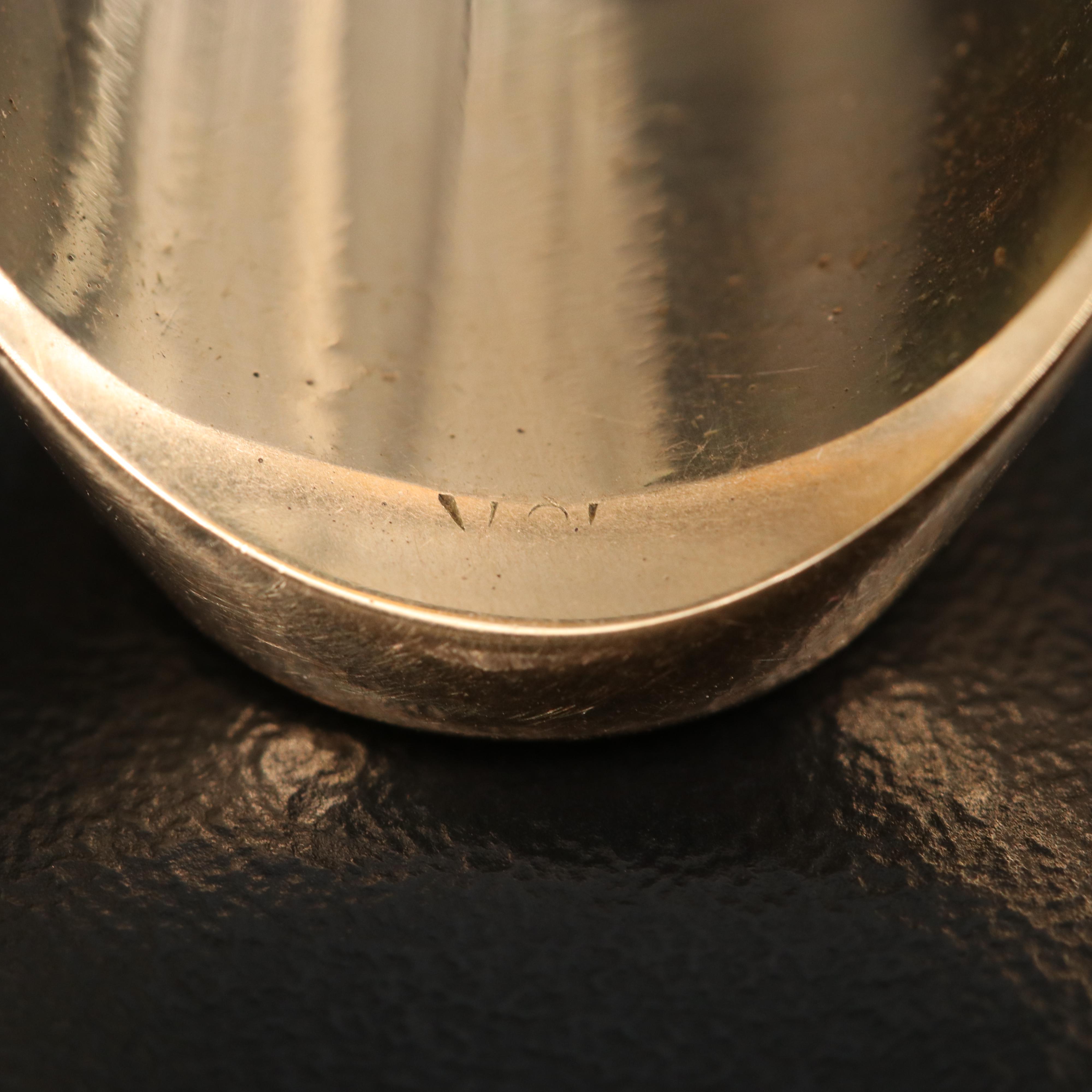 18K Signet Ring with Crown Emblem