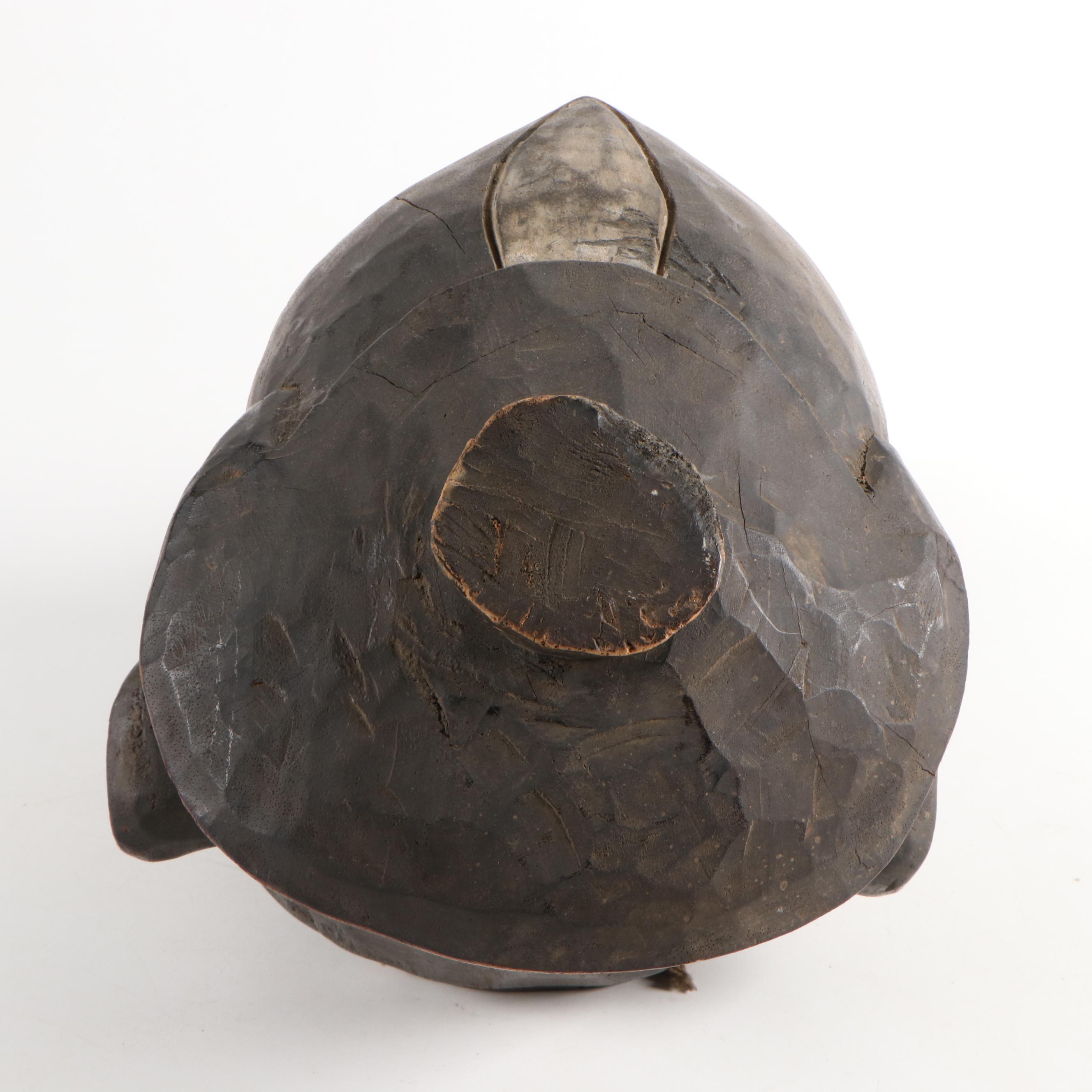 Binji Style Handcrafted Wood Mask, Central Africa