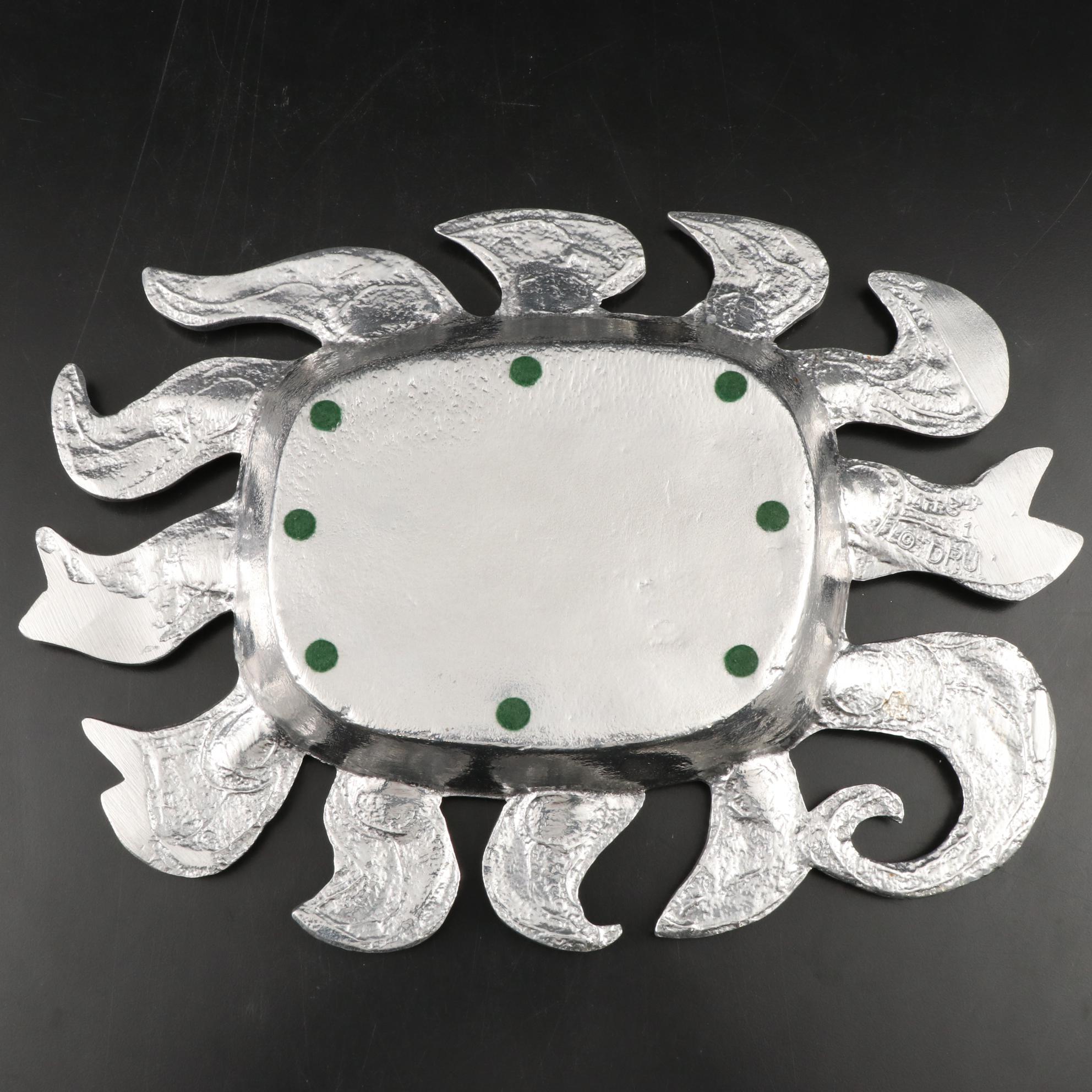 Don Drumm Cast Aluminum Serving Bowl