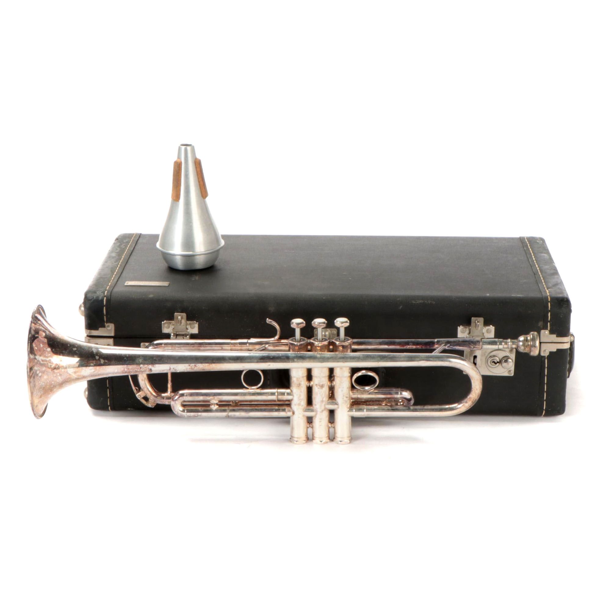 Schilke S32 Silver Plate Bb Trumpet with Case, Mute, and Mouthpieces