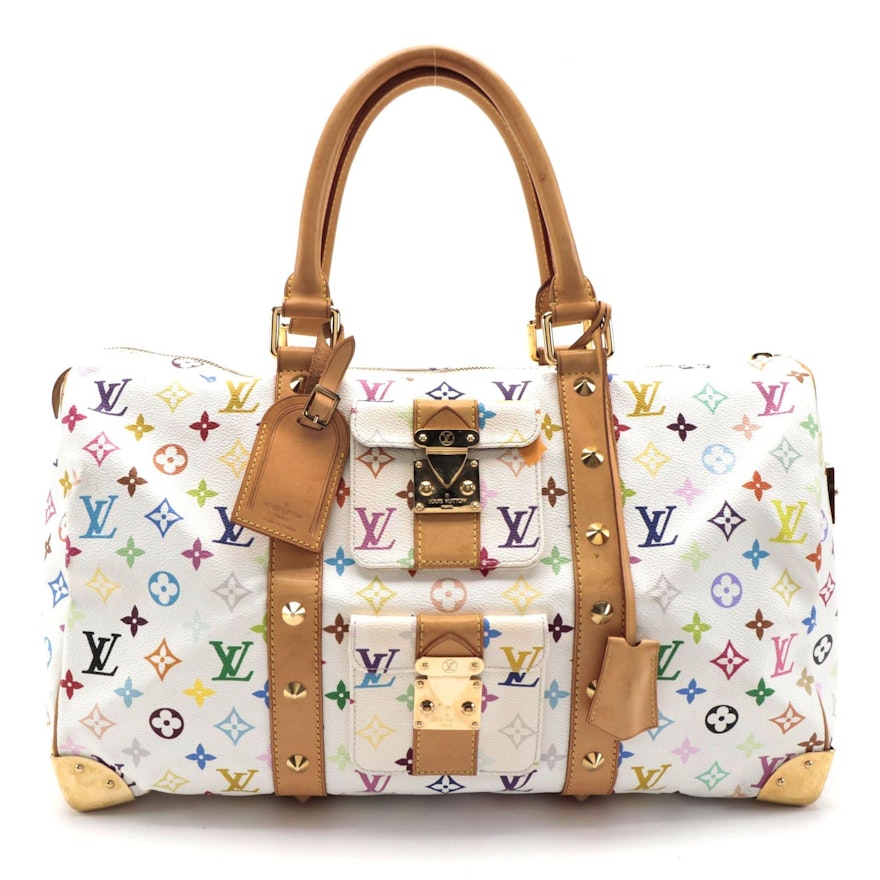 Louis Vuitton Keepall 45 in Monogram Multicolore Canvas