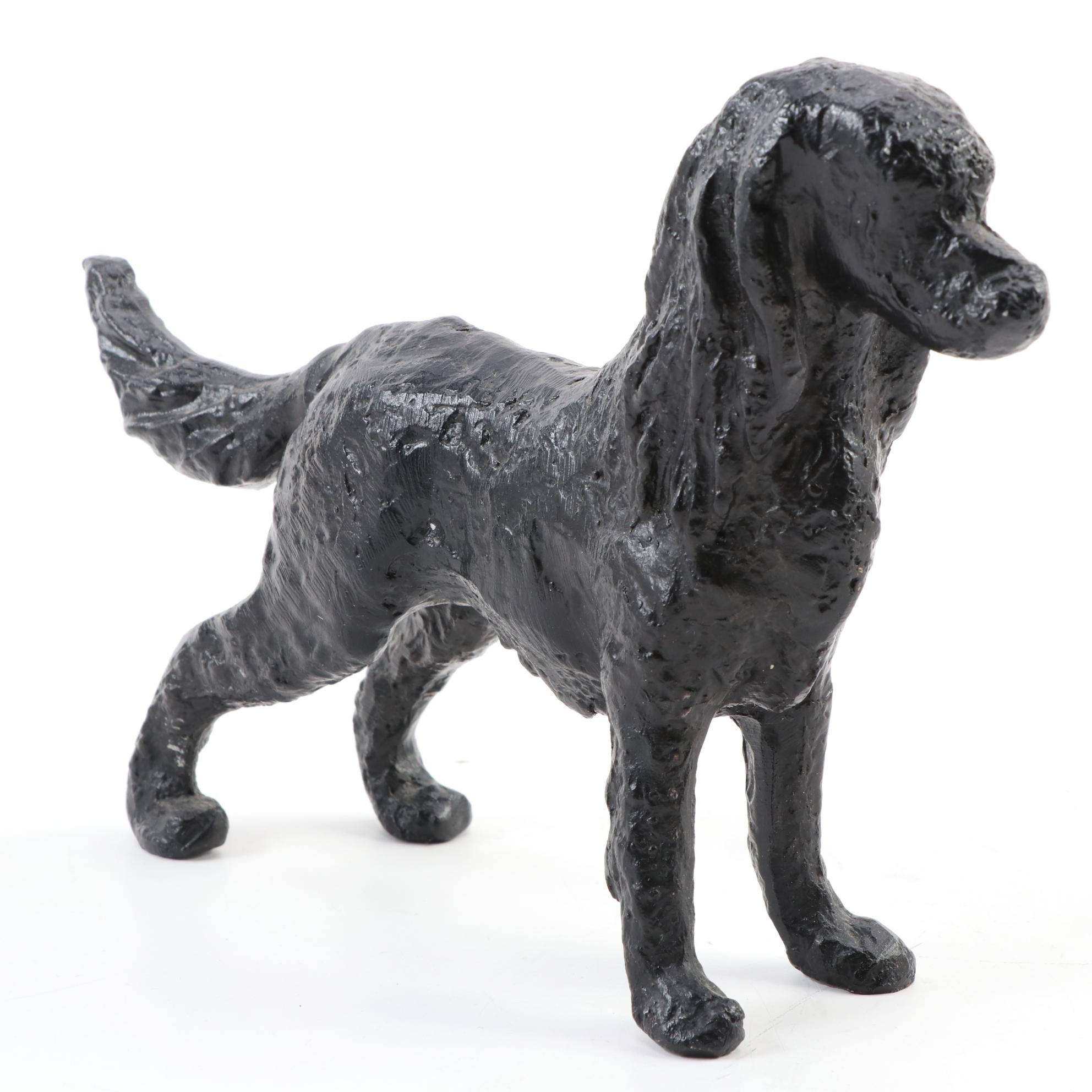 Cast Metal Springer Spaniel Figurine