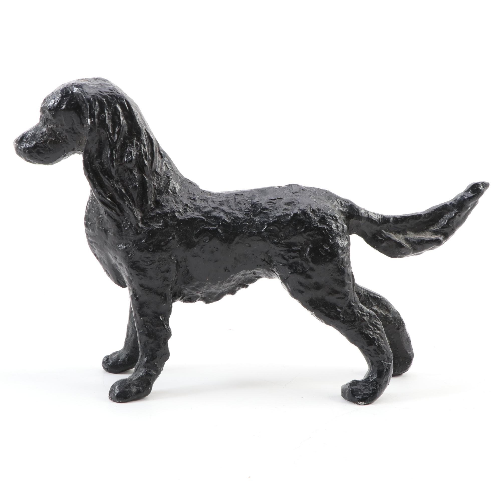 Cast Metal Springer Spaniel Figurine